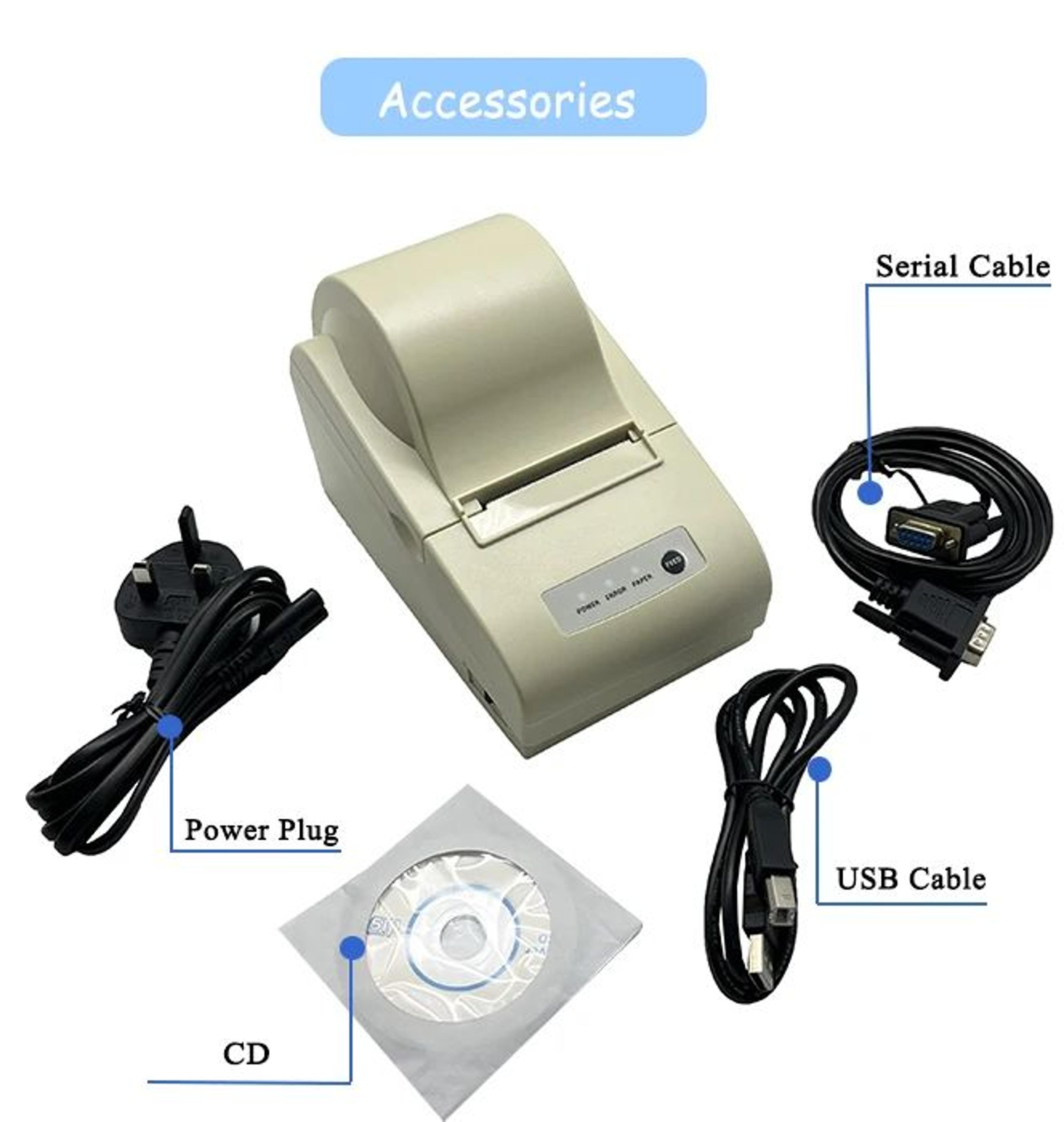 58mm Thermal Label And Receipt Printer For Retail Scales 8