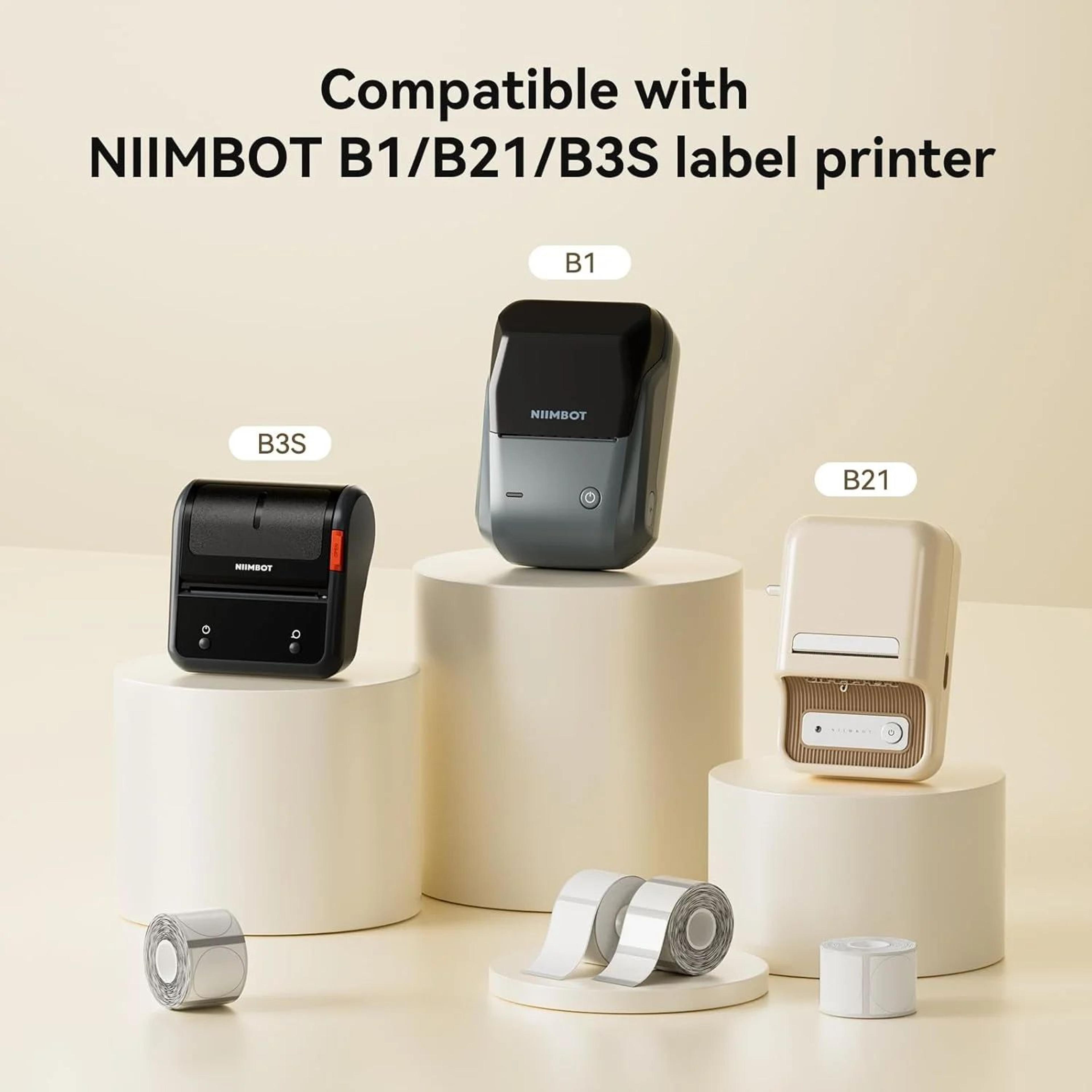 NIIMBOT Transparent Adhesive Thermal Labels For Home And Office 1