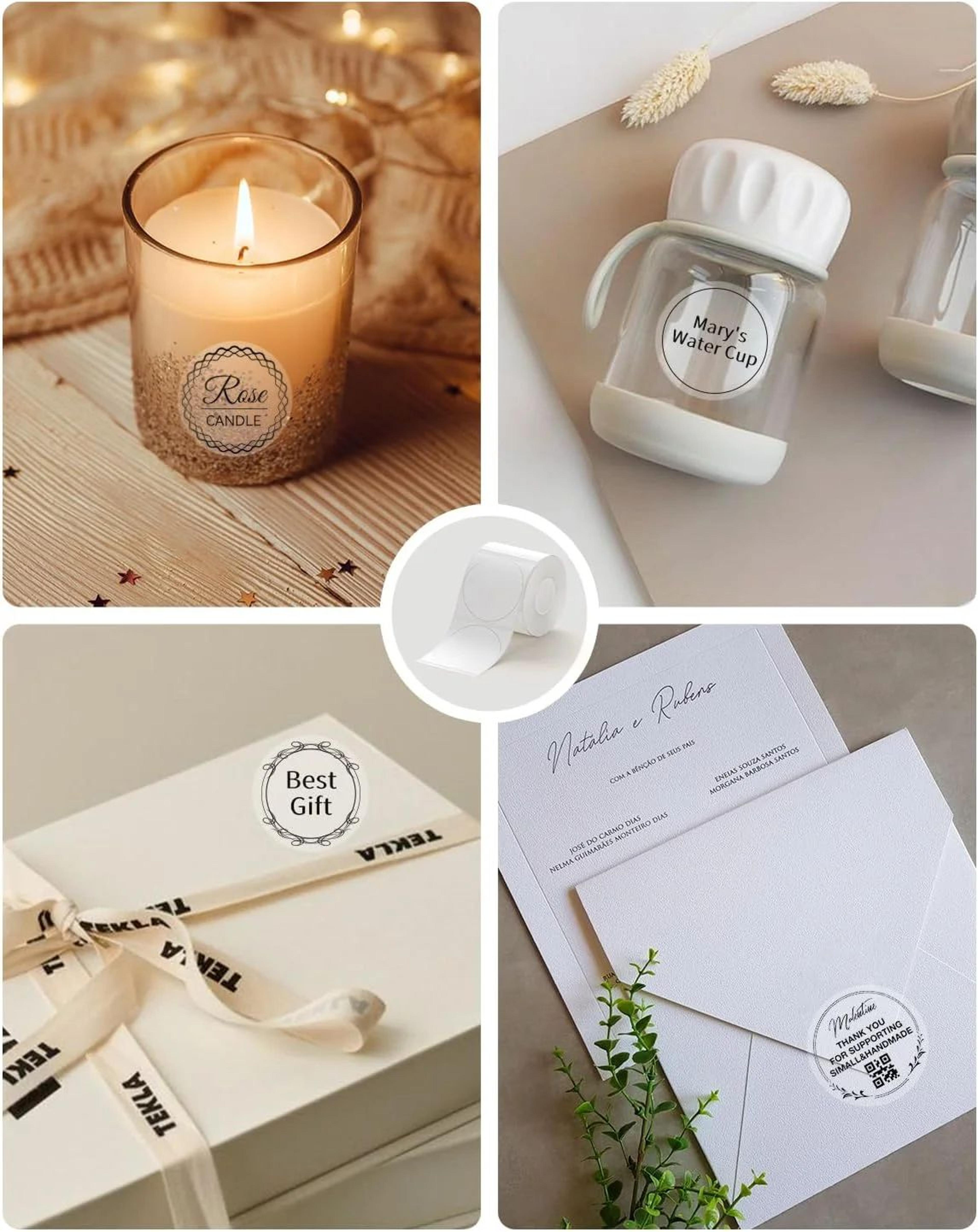 NIIMBOT Transparent Adhesive Thermal Labels For Home And Office 9