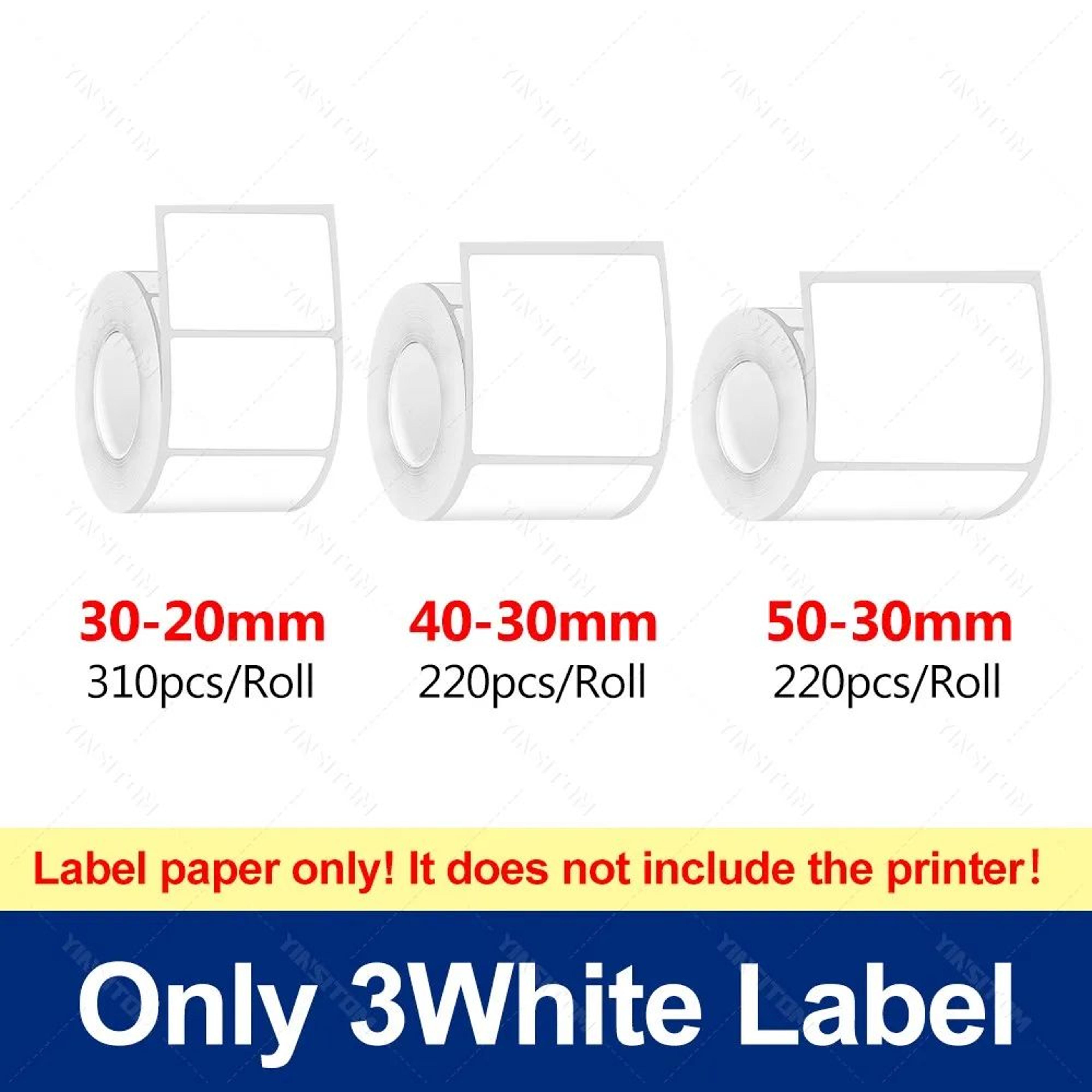YINSITOM Mini Bluetooth Thermal Label Printer For Barcodes And Price Tags 21