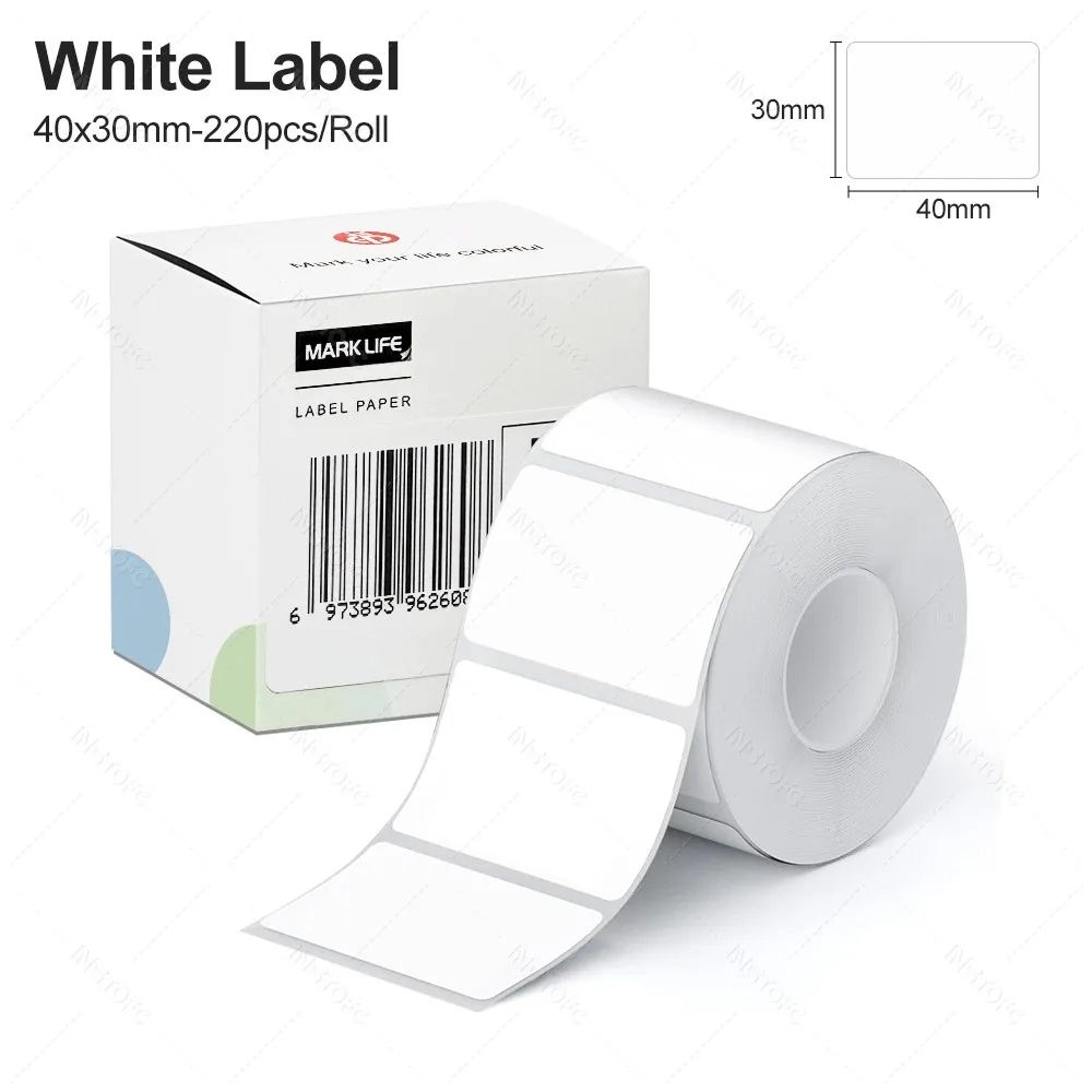 Marklife X2 P50 Portable Thermal Label Maker With Sticker Paper Options 7