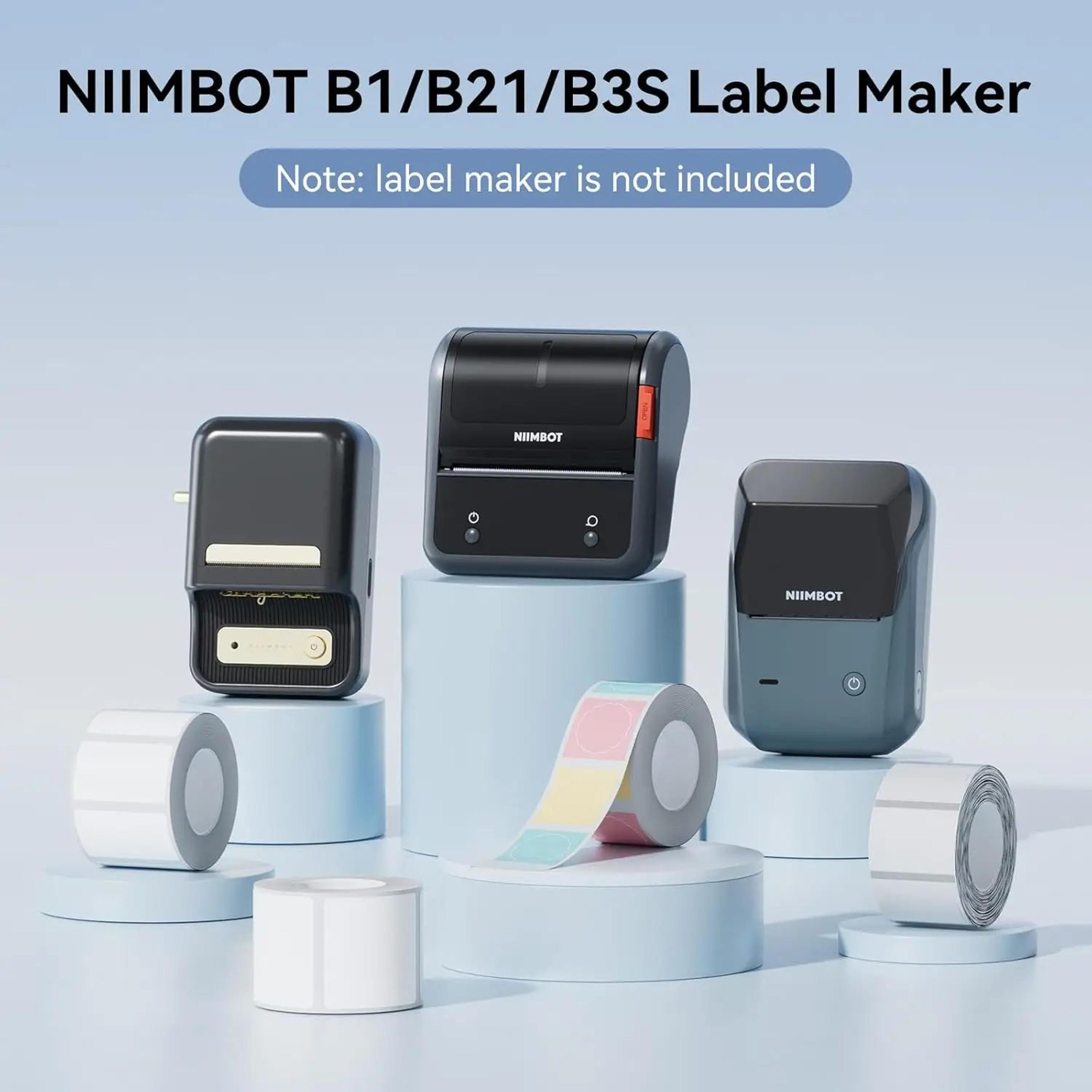 Niimbot Thermal Adhesive Label Rolls For B1 B21S And B21PRO Printers 1