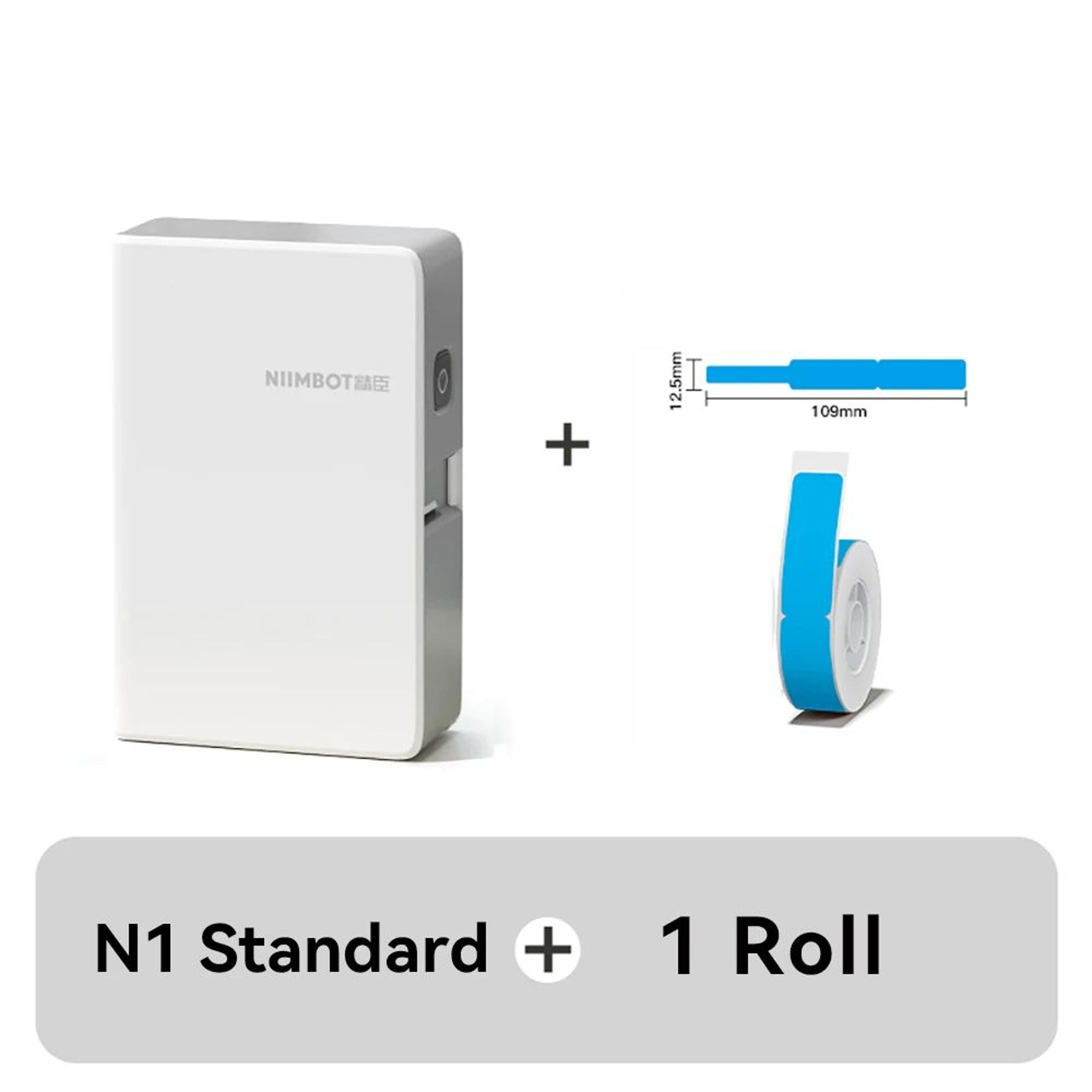 NIIMBOT N1 B18 Portable Thermal Transfer Label Maker With PET Stickers 18