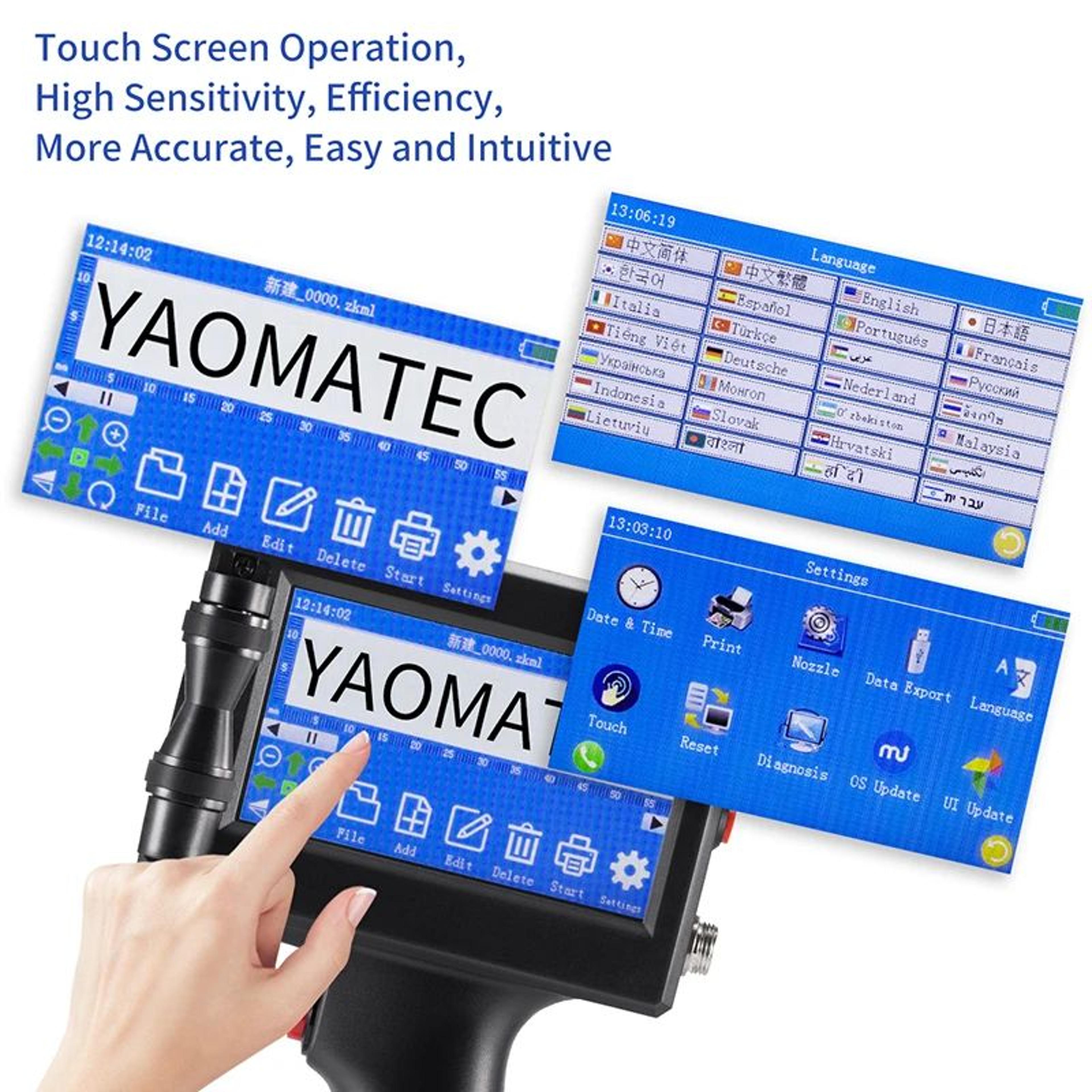 S1730 Handheld Thermal Inkjet Printer For Dates Numbers And Logos 6