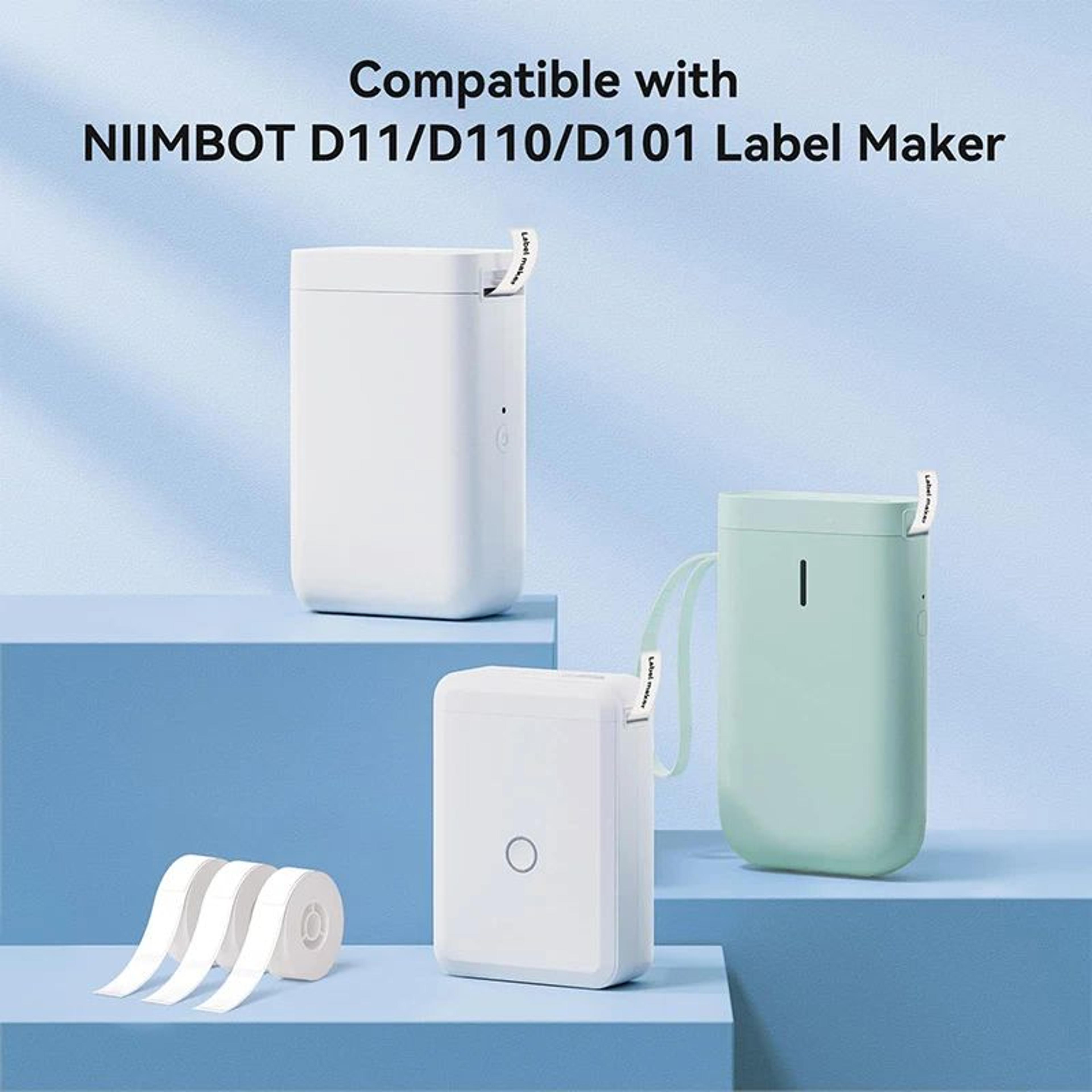 NIIMBOT Waterproof Color Cable Labels For D110 D101 And D11 Printers 3