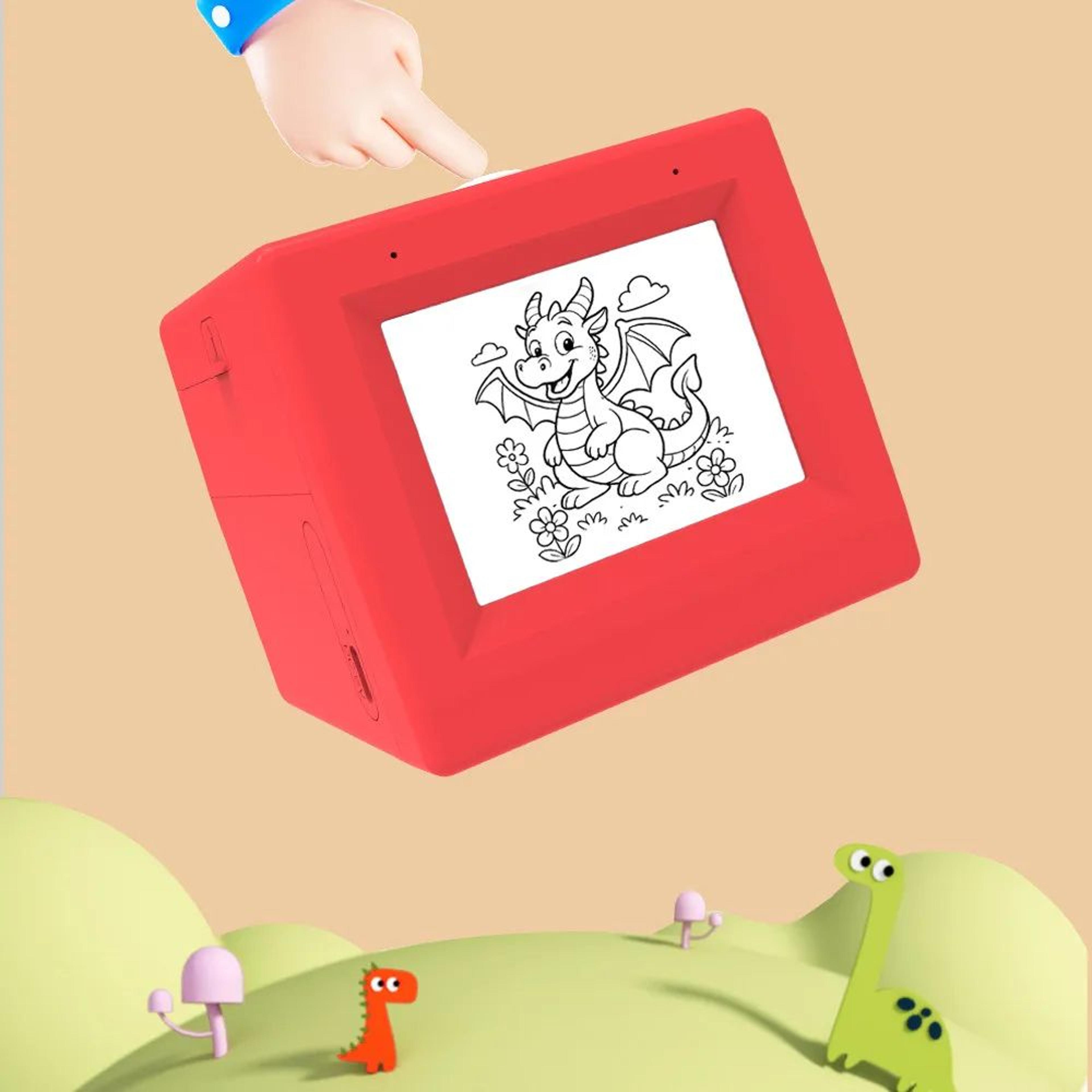 AI Voice Controlled Portable Thermal Sticker Maker For Kids 7