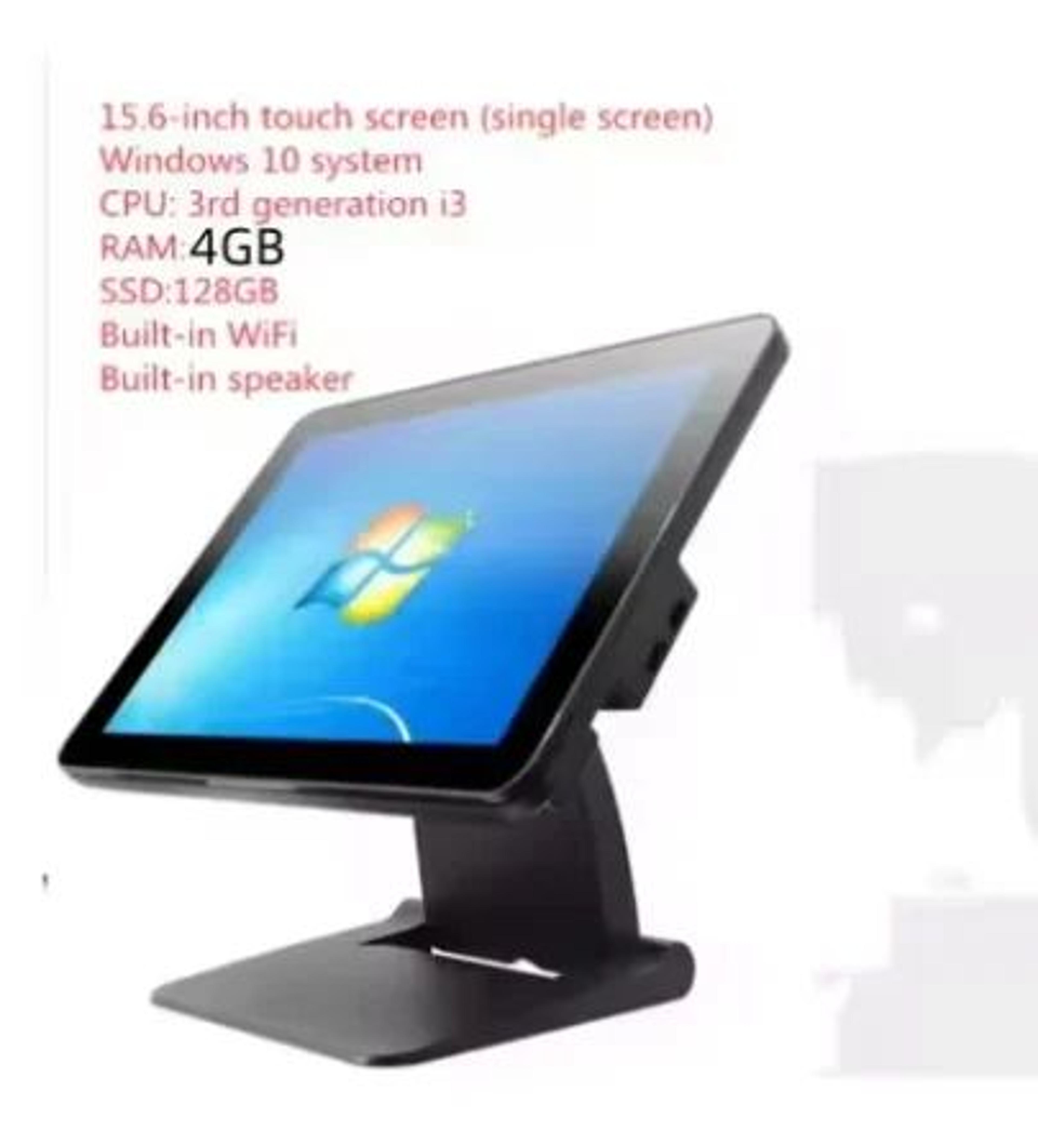 156 Inch Foldable POS Computer With Core I5 8GB RAM And 256GB SSD 8
