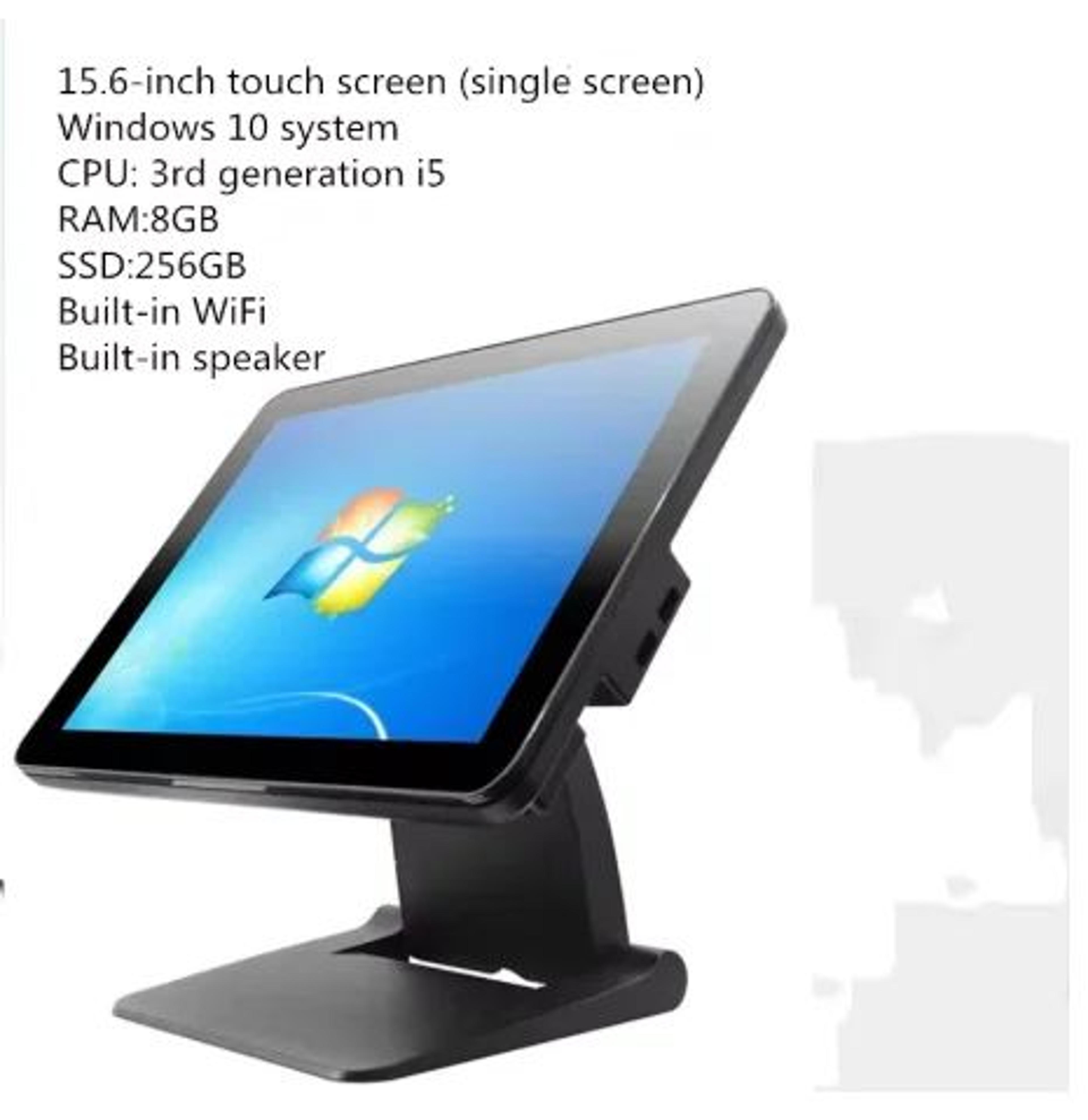 156 Inch Foldable POS Computer With Core I5 8GB RAM And 256GB SSD 7