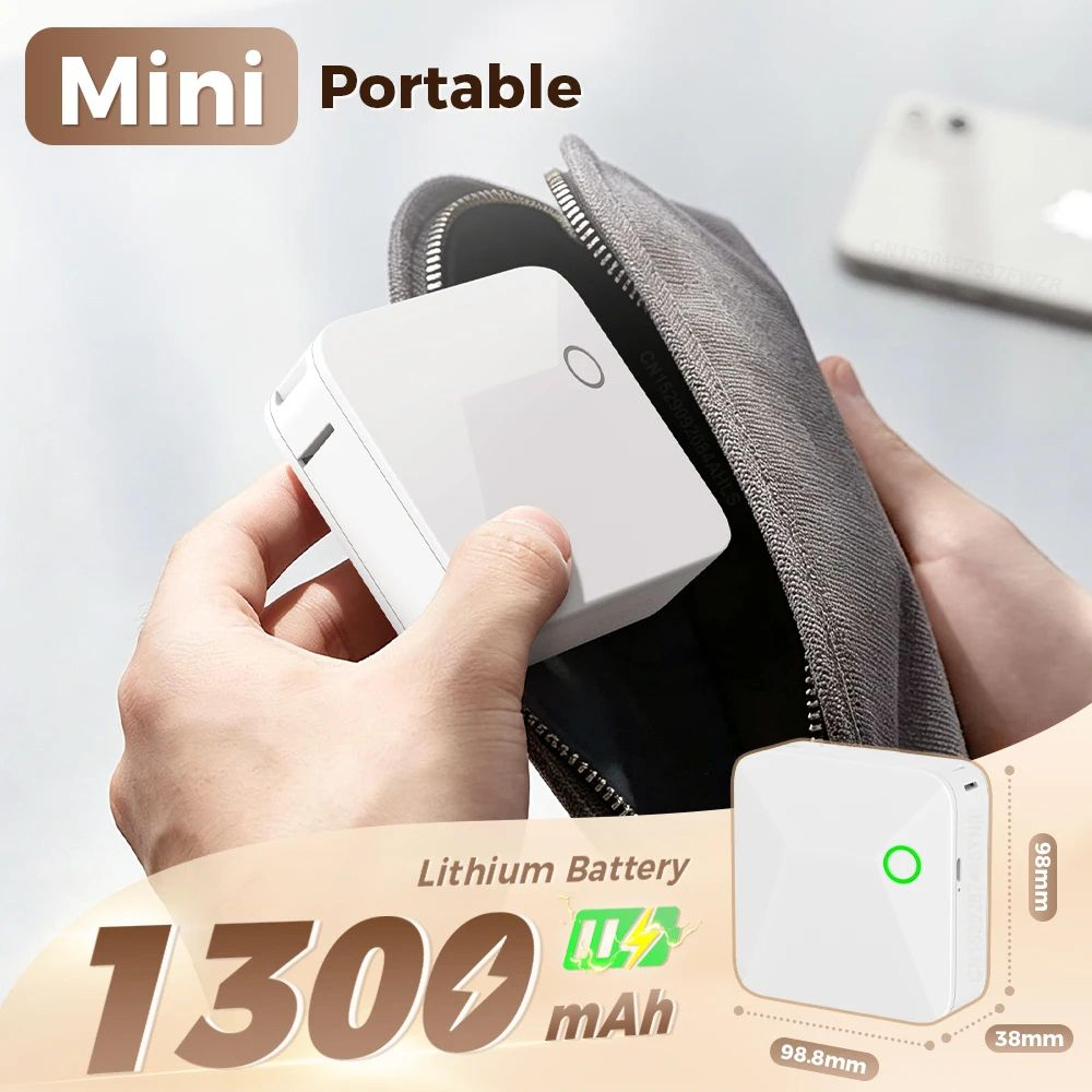 R15 Mini Thermal Transfer Label Maker For Satin Ribbons And DIY Crafts 3