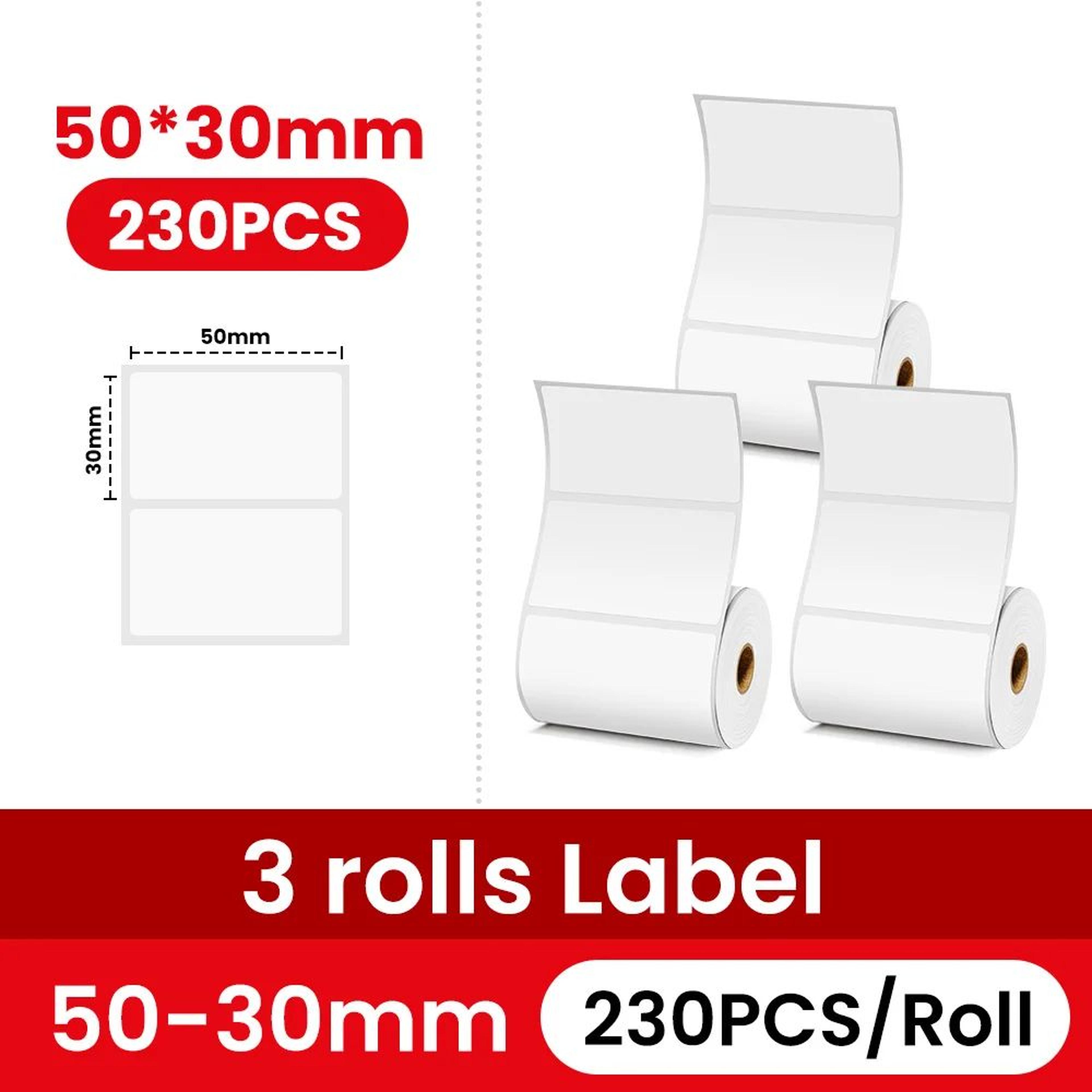 Phomemo White Thermal Sticker Labels 40x30mm For Home And School 11