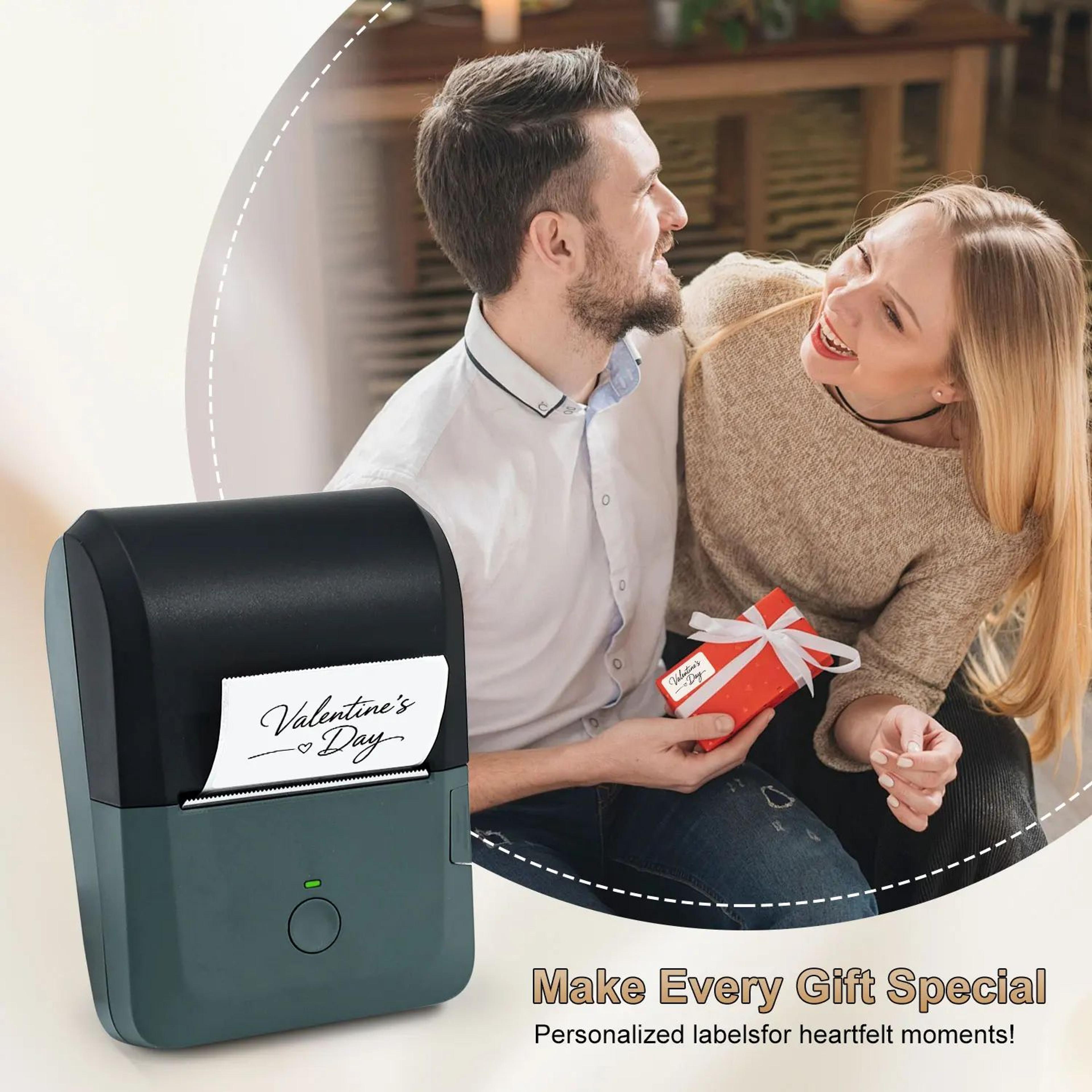 Wireless Bluetooth Thermal Label Maker For Retail And Bakery Tags 1