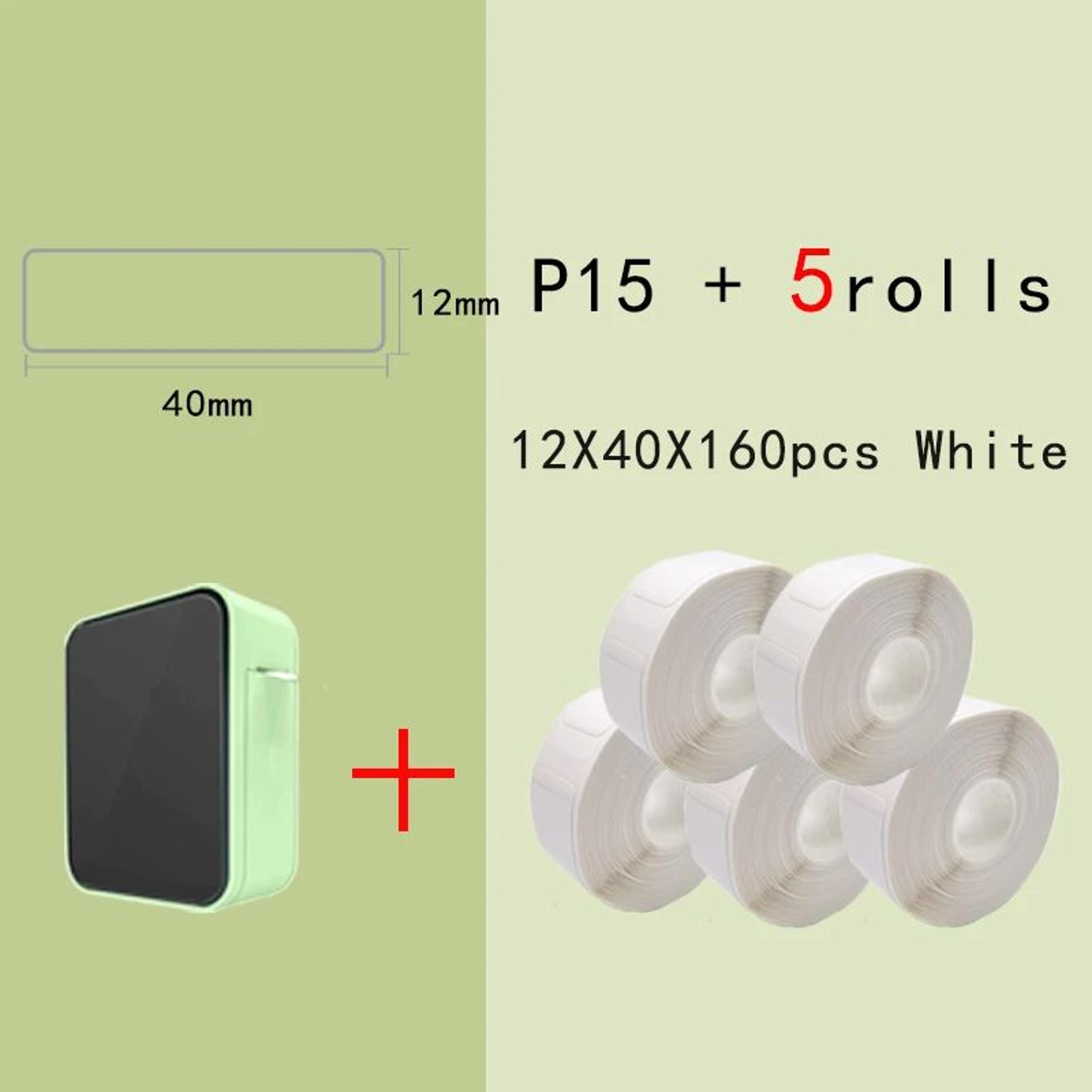ElvinKoko P15 Mini Portable Bluetooth Thermal Label Printer 7