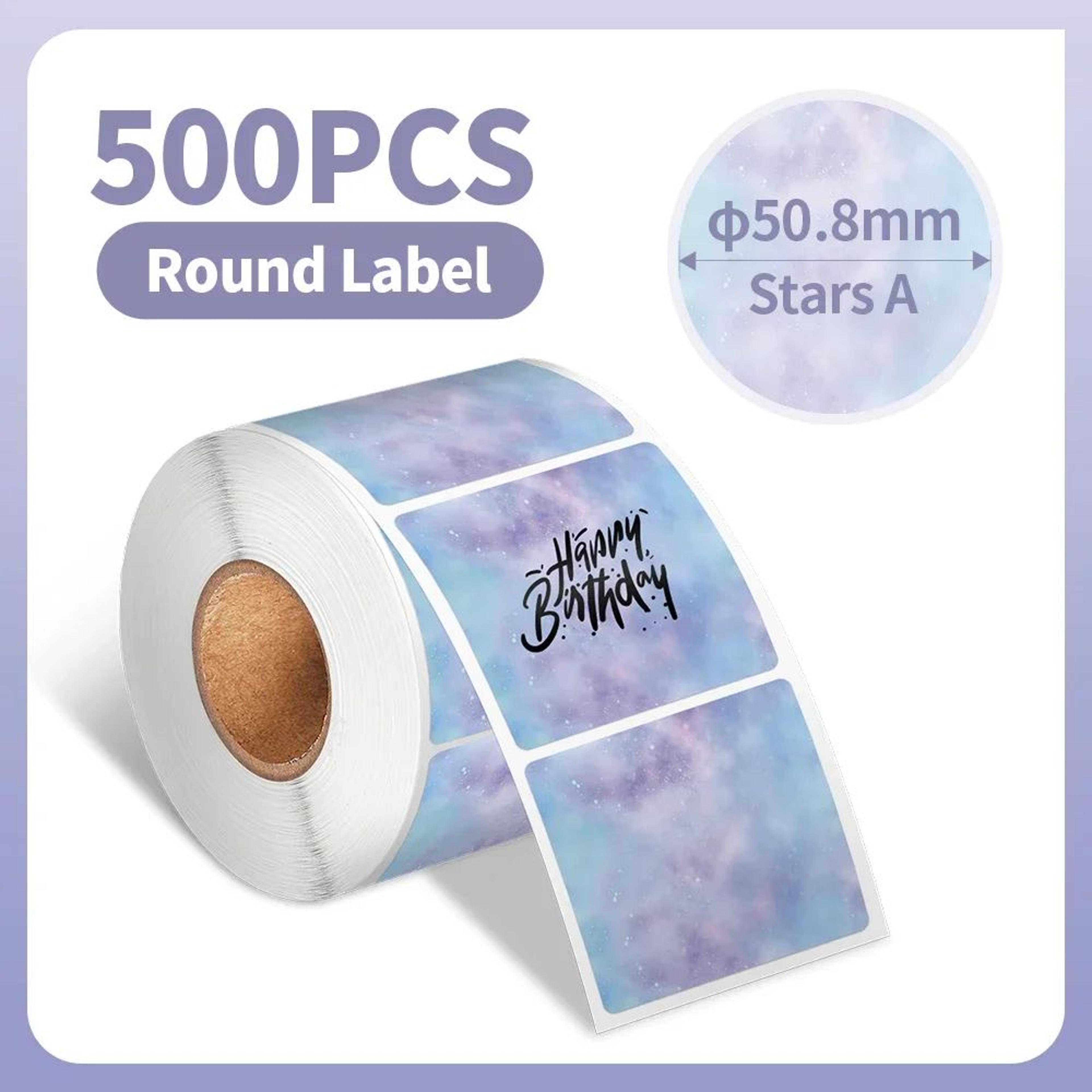 Phomemo Round Waterproof Thermal Sticker Labels 500 To 1000 Pieces 11