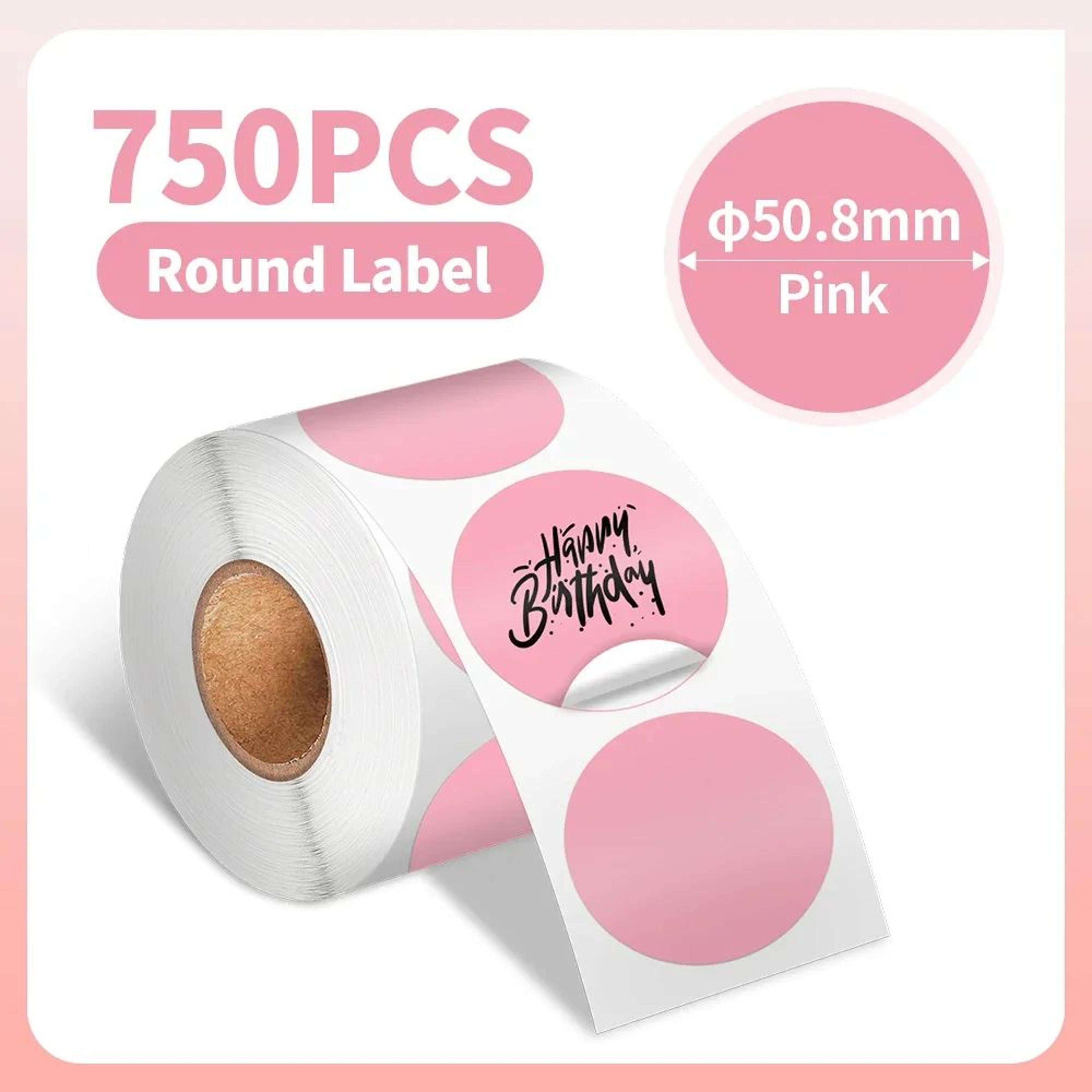 Phomemo Round Waterproof Thermal Sticker Labels 500 To 1000 Pieces 15