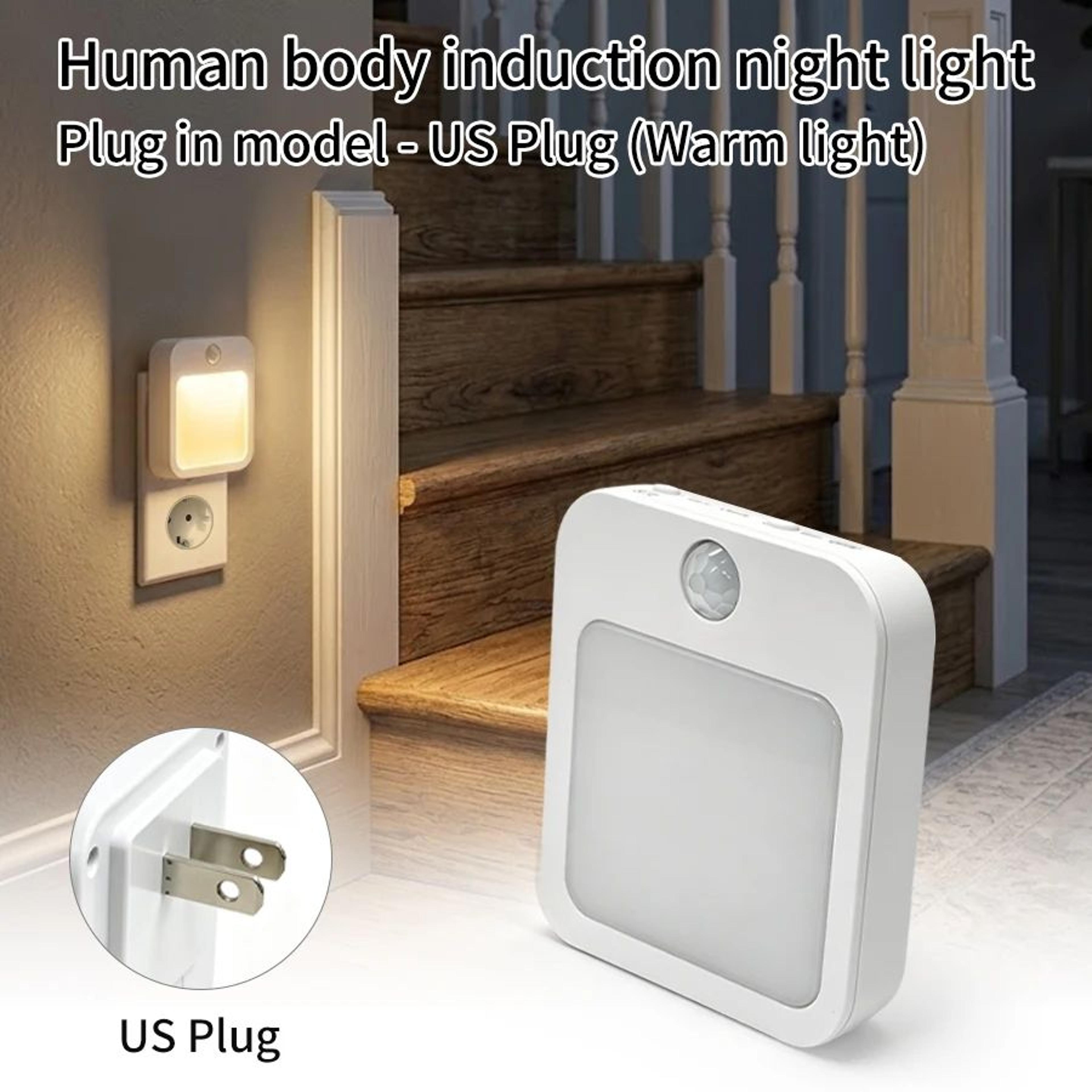 Motion Sensor LED Plug In Night Light For Hallways And Bedrooms 6