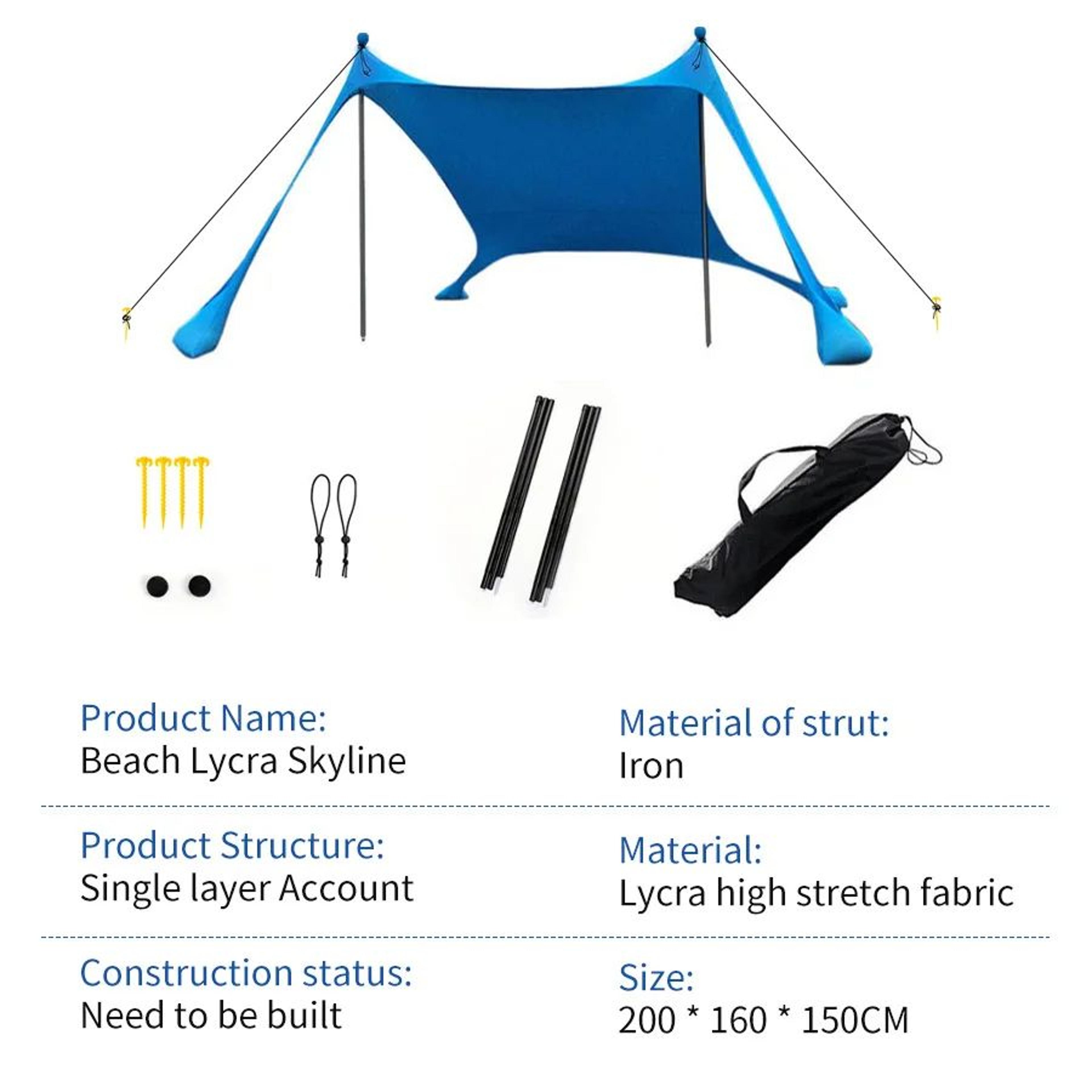 Ultralight Pop Up Beach Canopy For Camping Fishing And Picnics 5