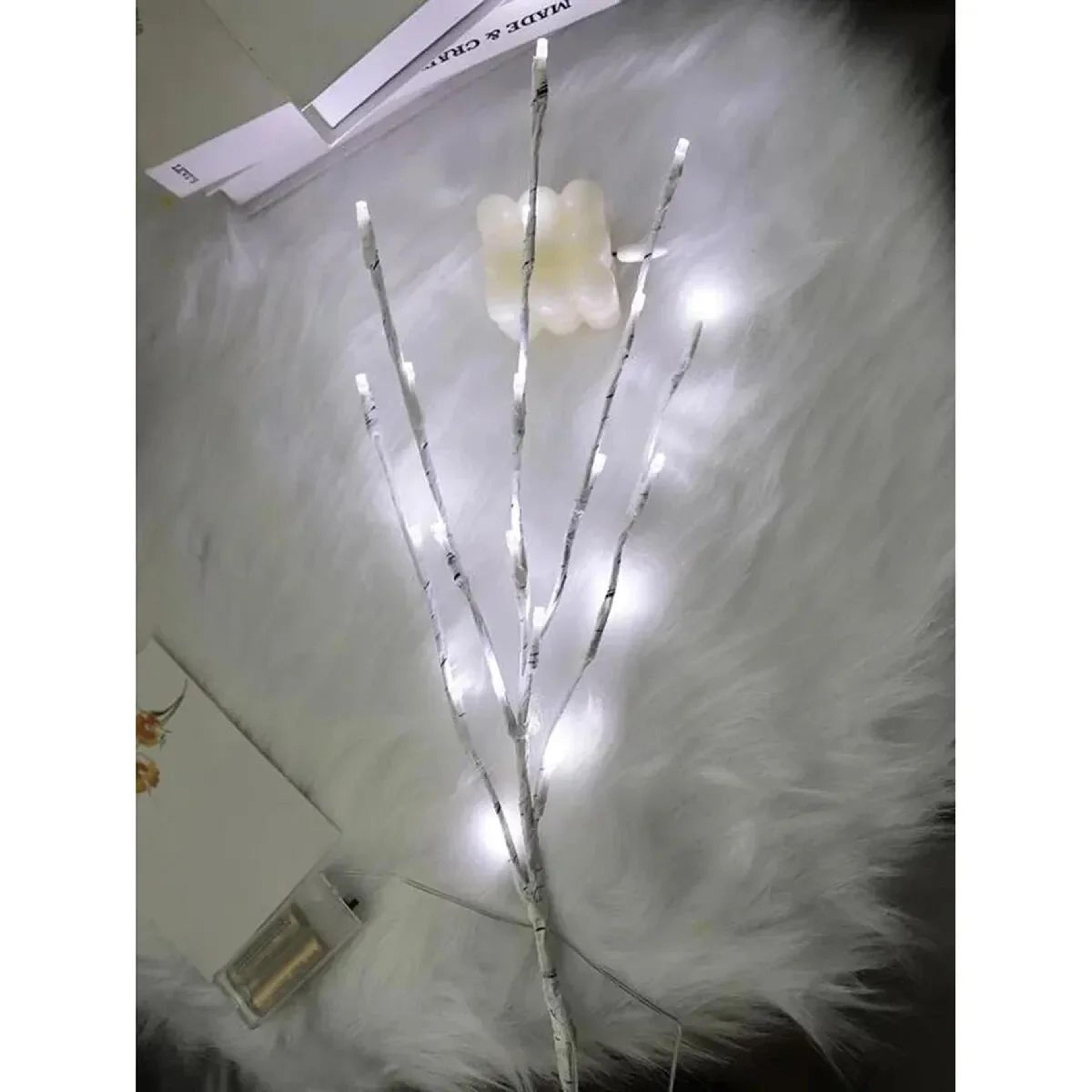 HOMEFISH White Birch Branch LED Twig Light For Festive Decoration 4