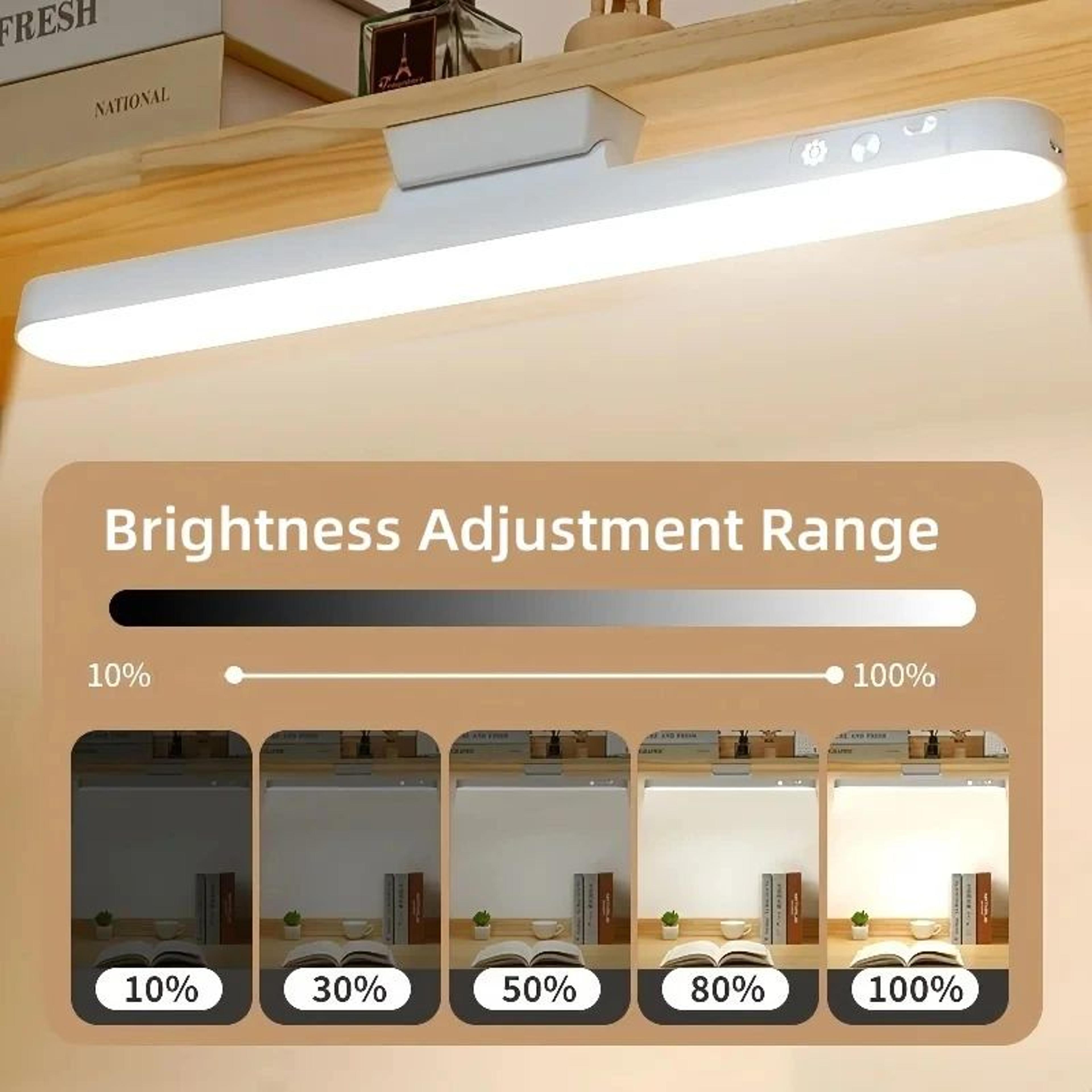 USB Rechargeable LED Desk Lamp With Magnetic Mount And Three Color Modes 1