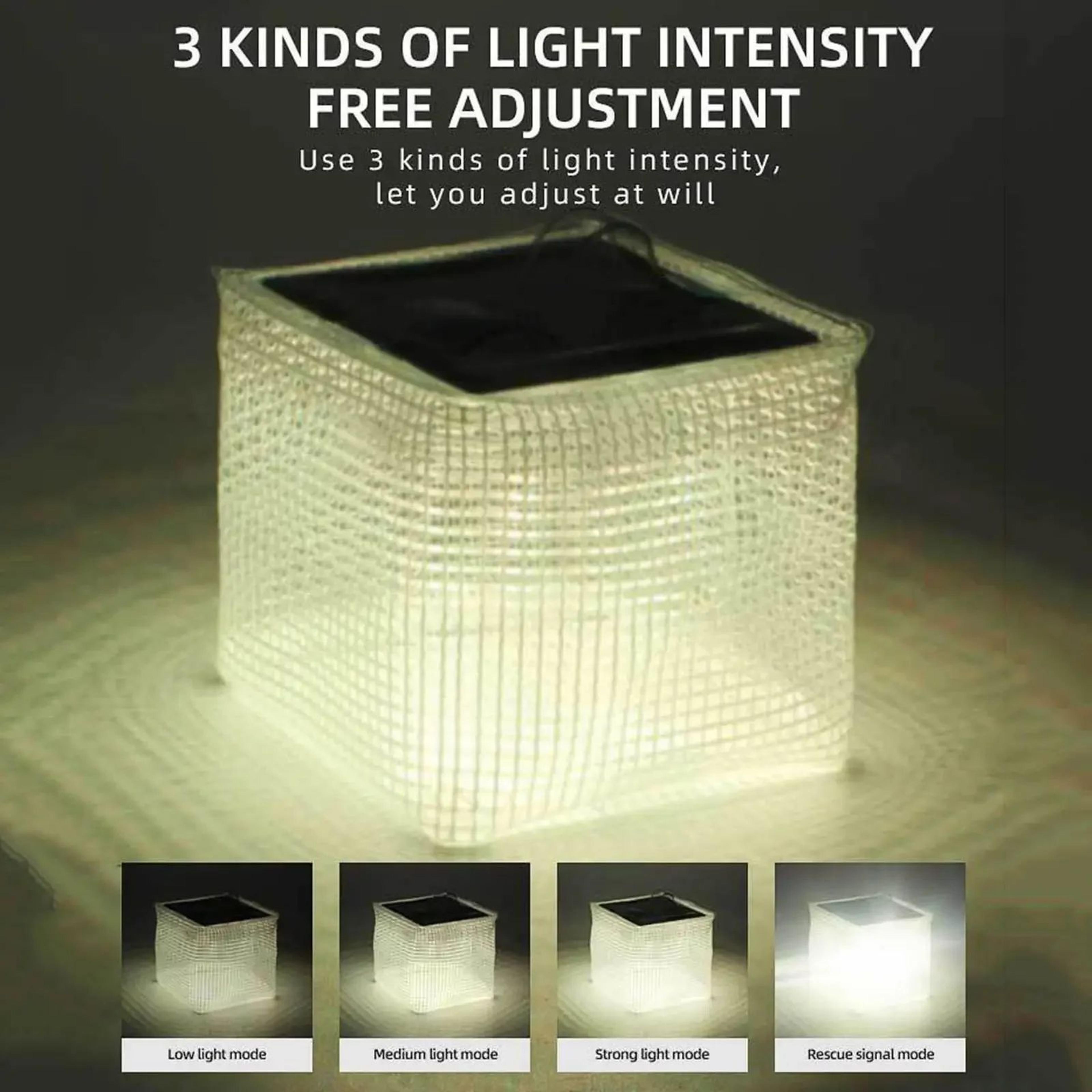 Lightweight Portable Solar Camping Light For Outdoor And Garden Use 1