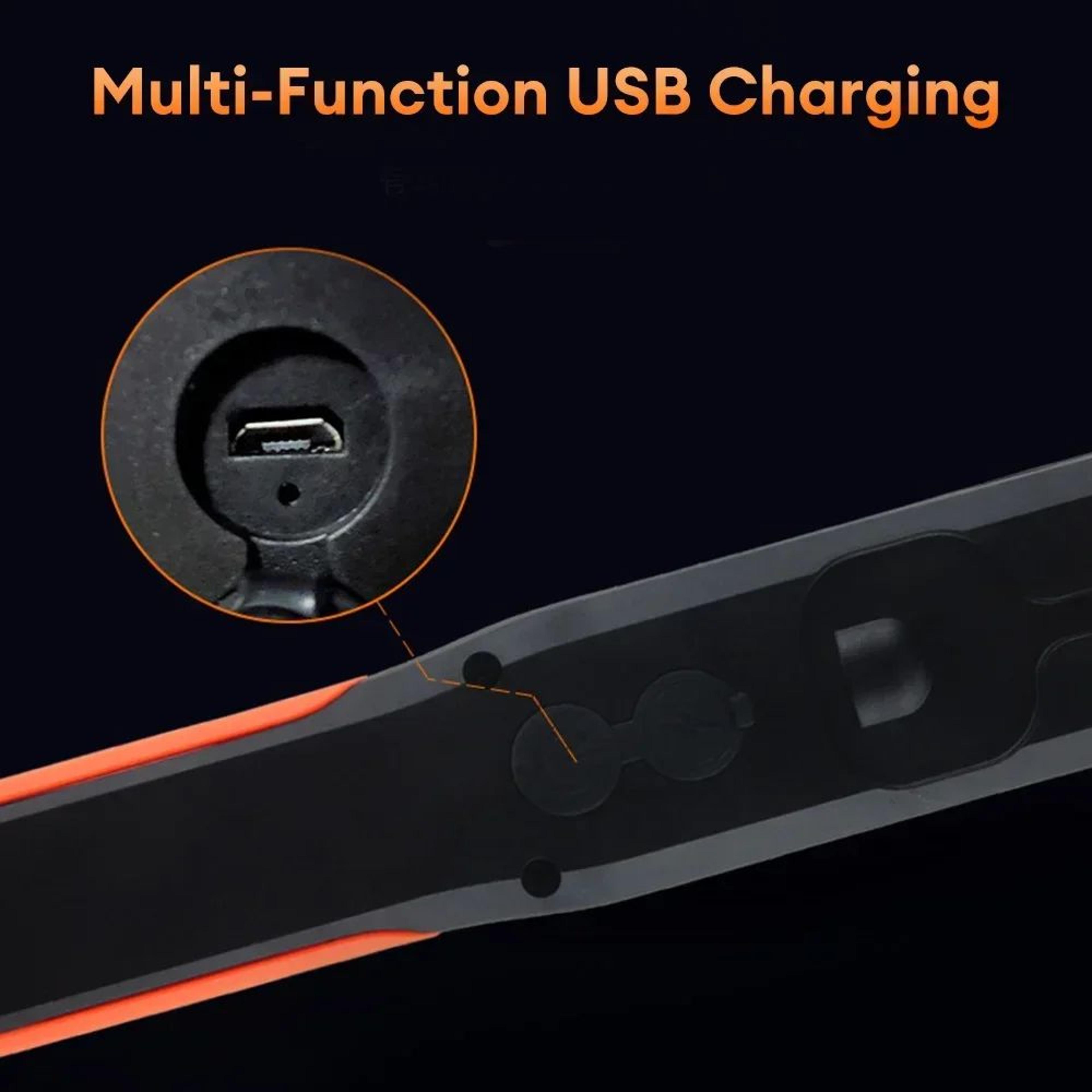 USB Rechargeable COB LED Magnetic Work Light For Garage And Car Repairs 13