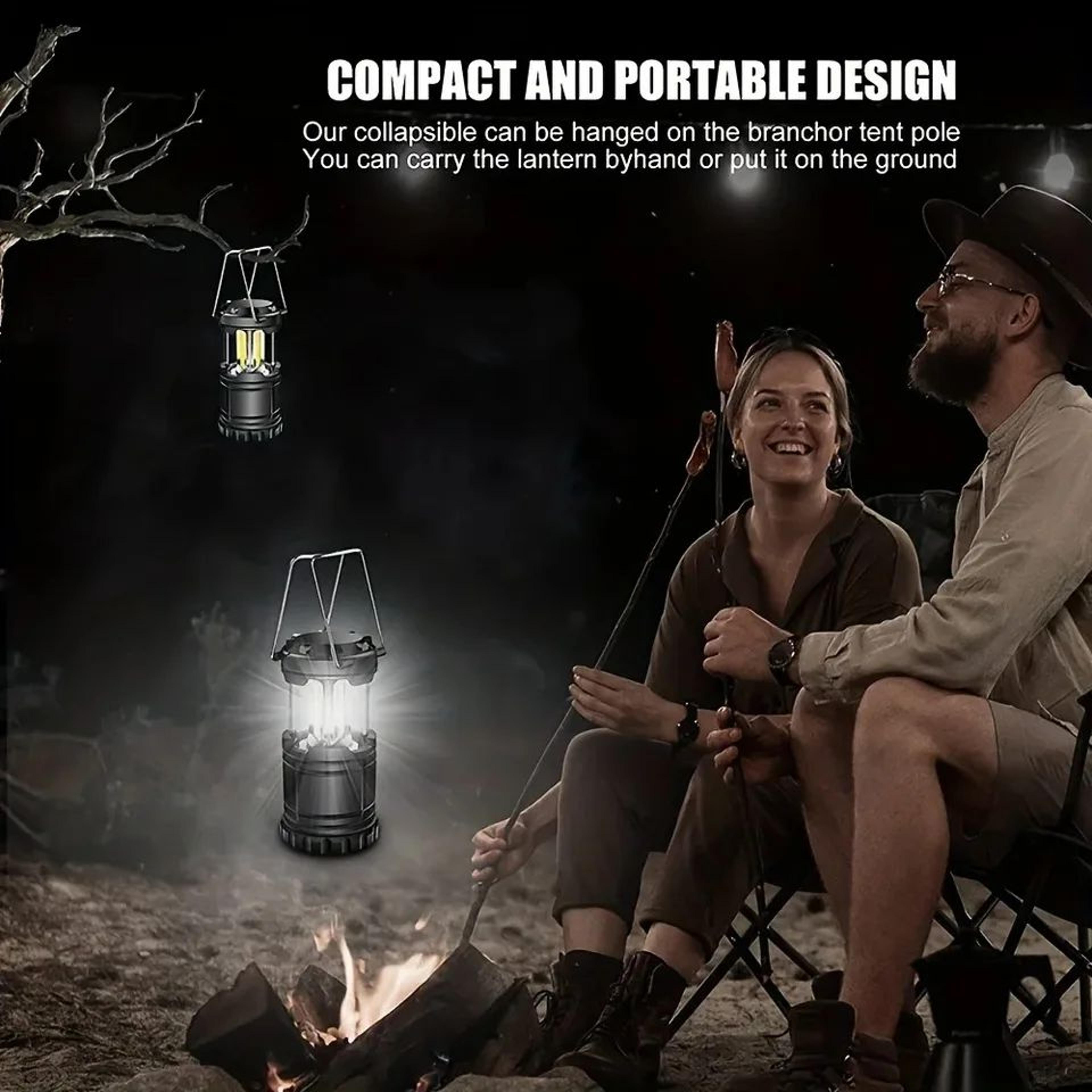 HOMEFISH Portable Battery Powered Camping Lantern And Emergency Light 5