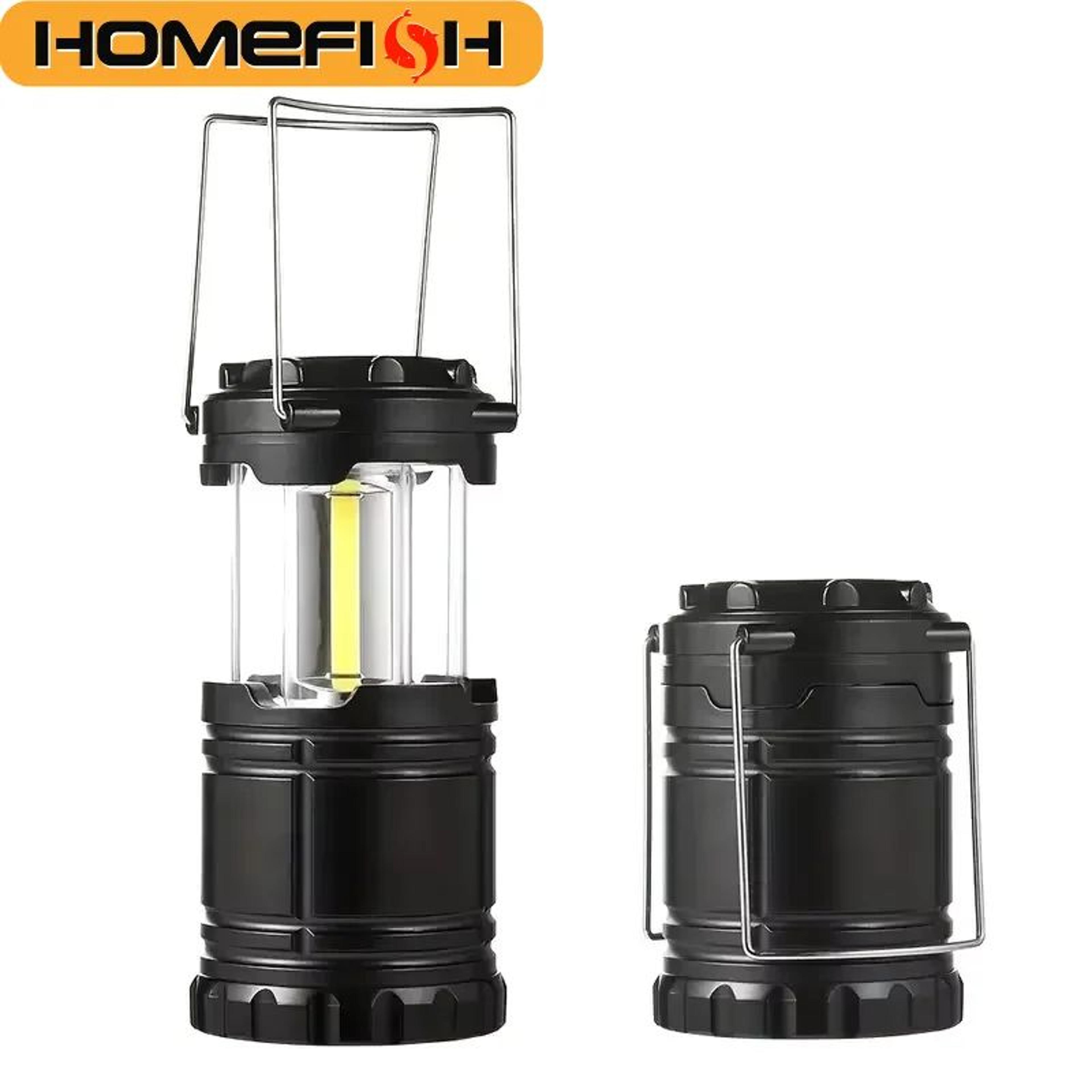 HOMEFISH Portable Battery Powered Camping Lantern And Emergency Light 3