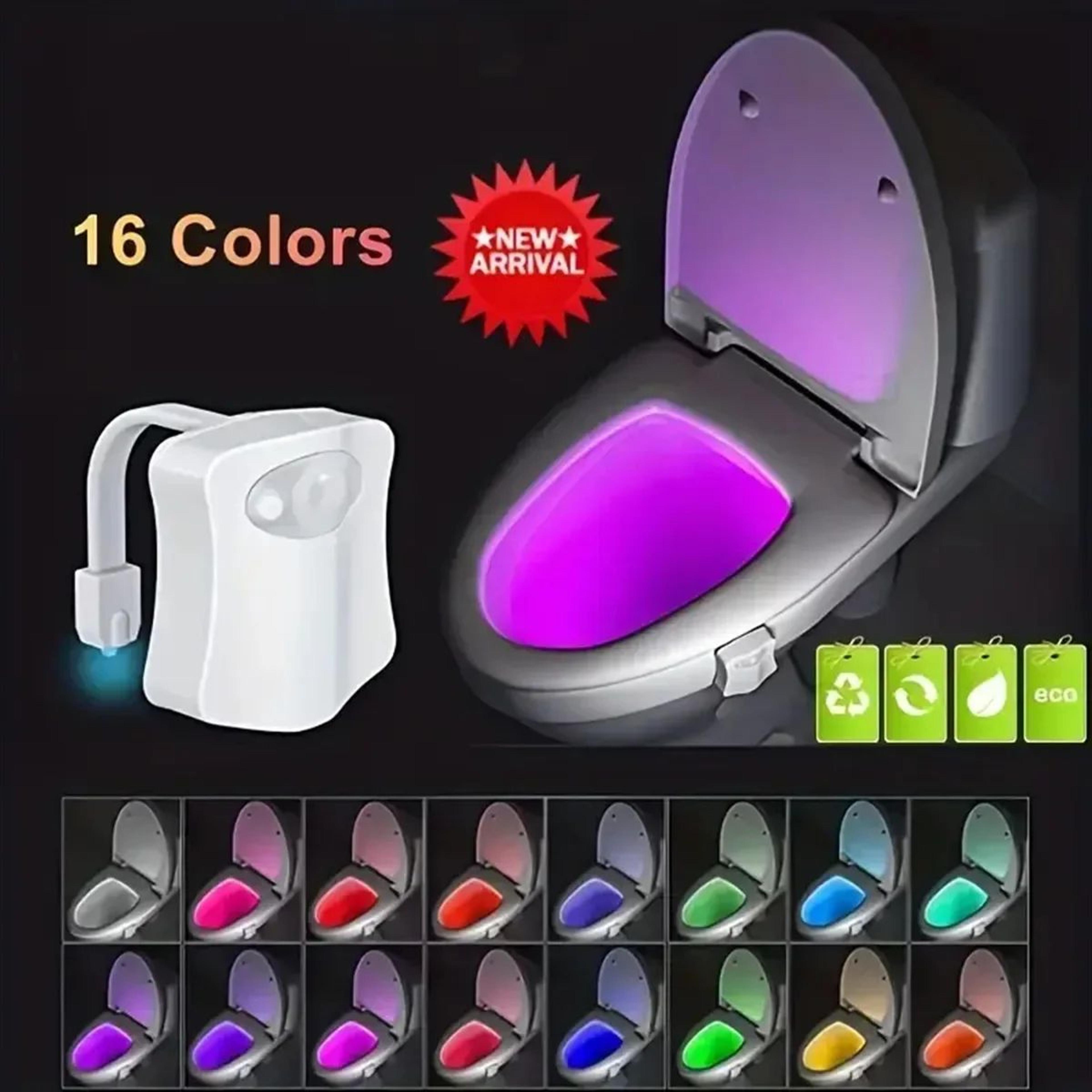 HOMEFISH Mini Rechargeable Motion Sensor Colorful Bathroom Night Light 5