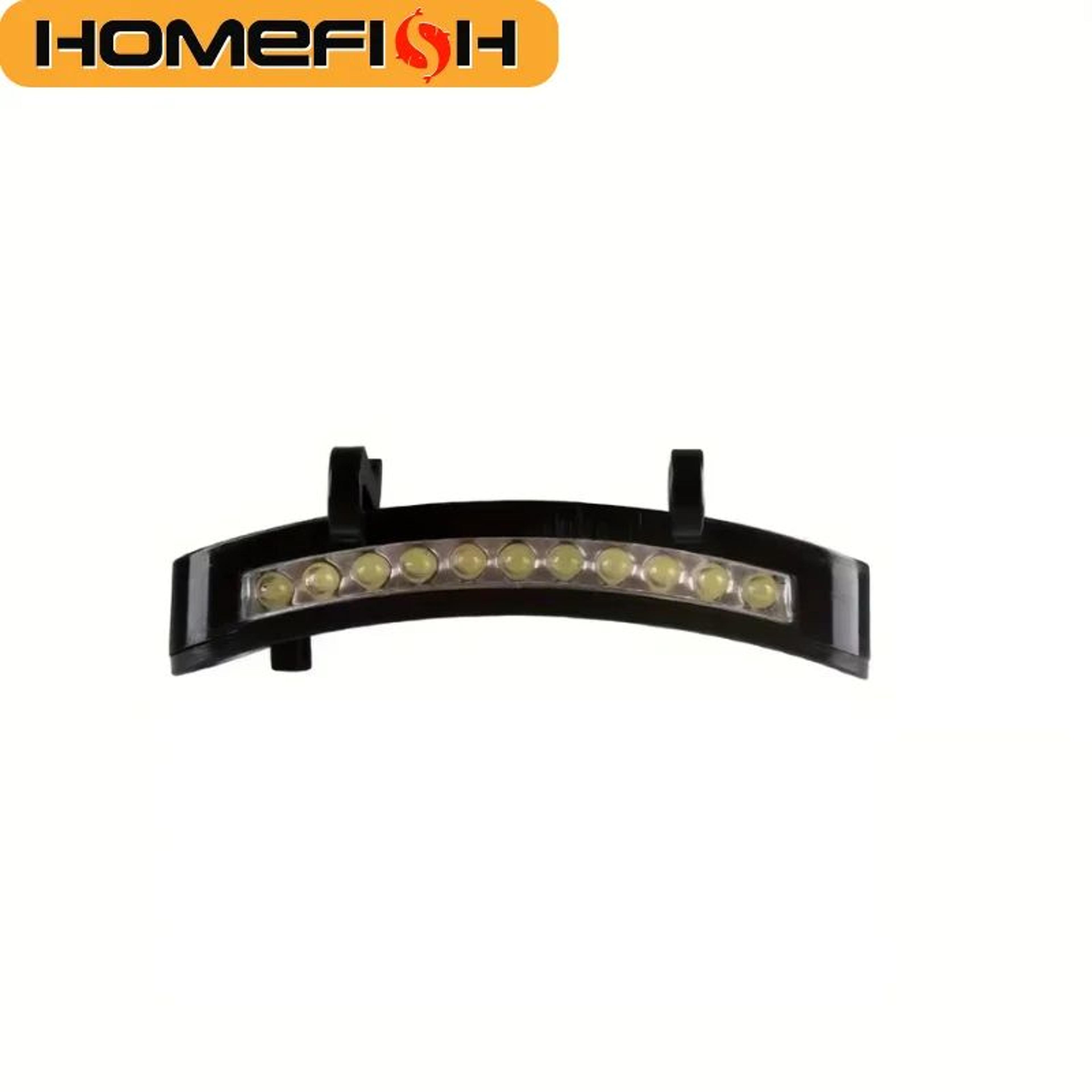 HOMEFISH LED Clip On Cap Headlamp For Fishing And Camping 1