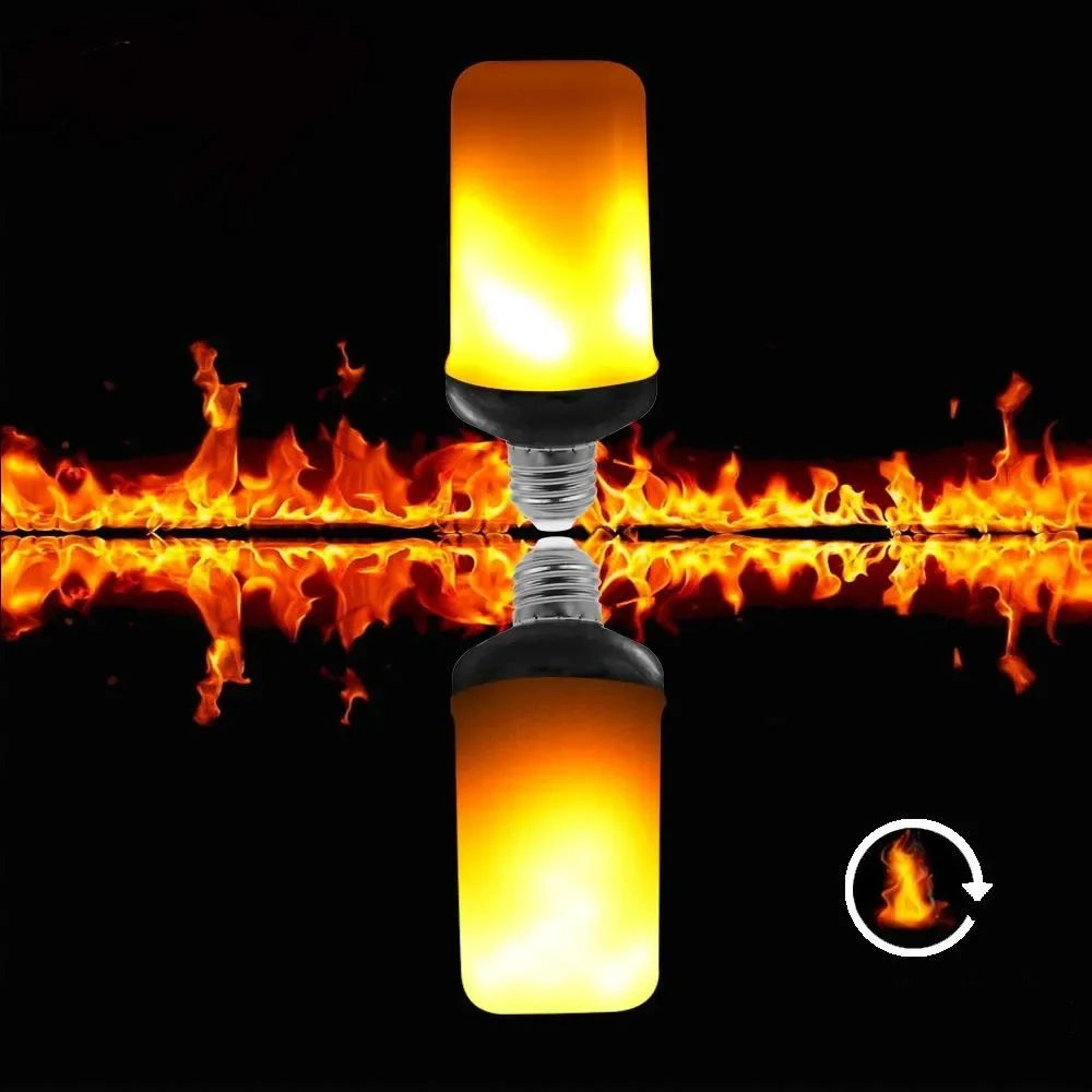 E27 LED Flame Effect Bulb With Multiple Lighting Modes 2