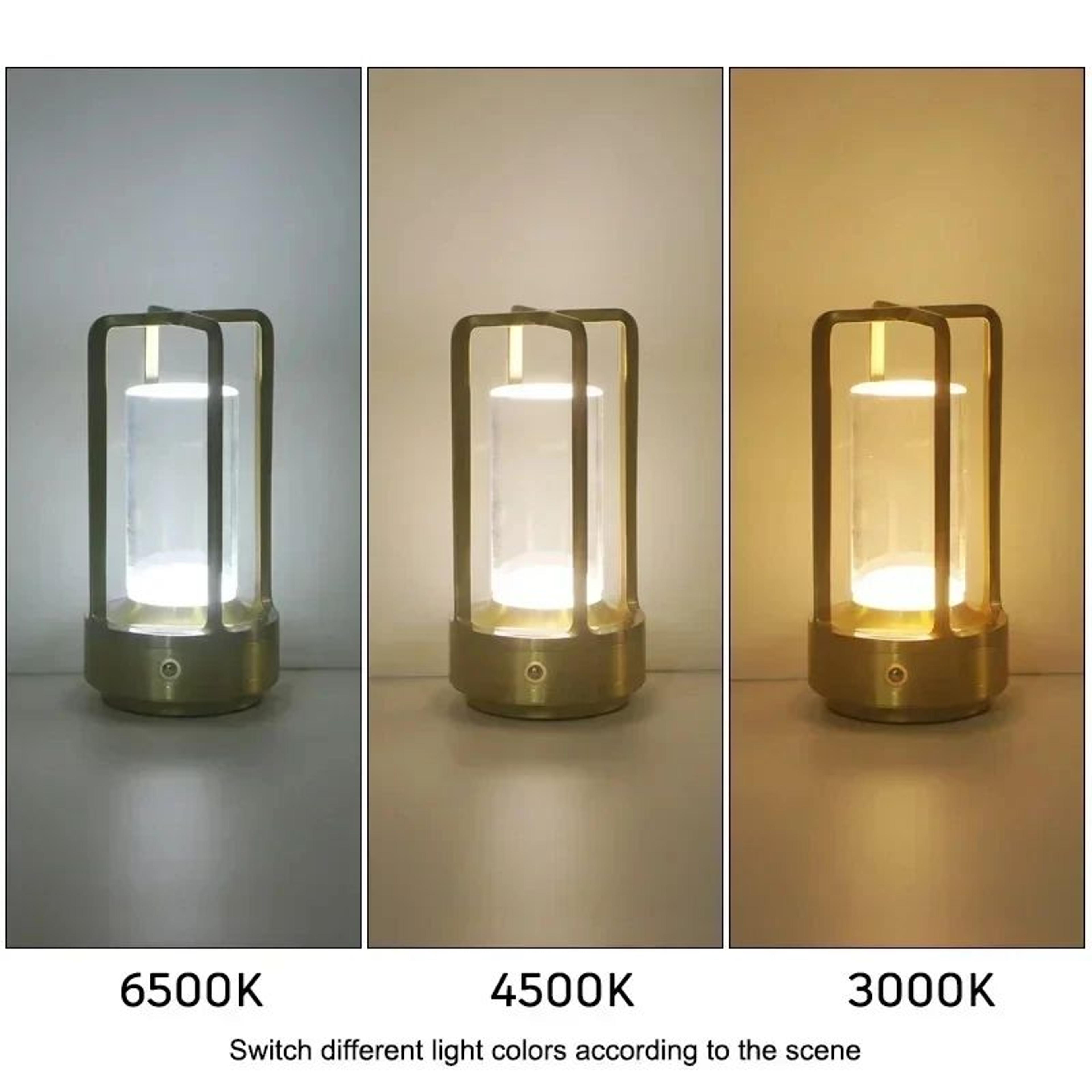 Mini Rechargeable LED Book Light With Three Colors And Adjustable Clip For Bedrooms Living Rooms 2