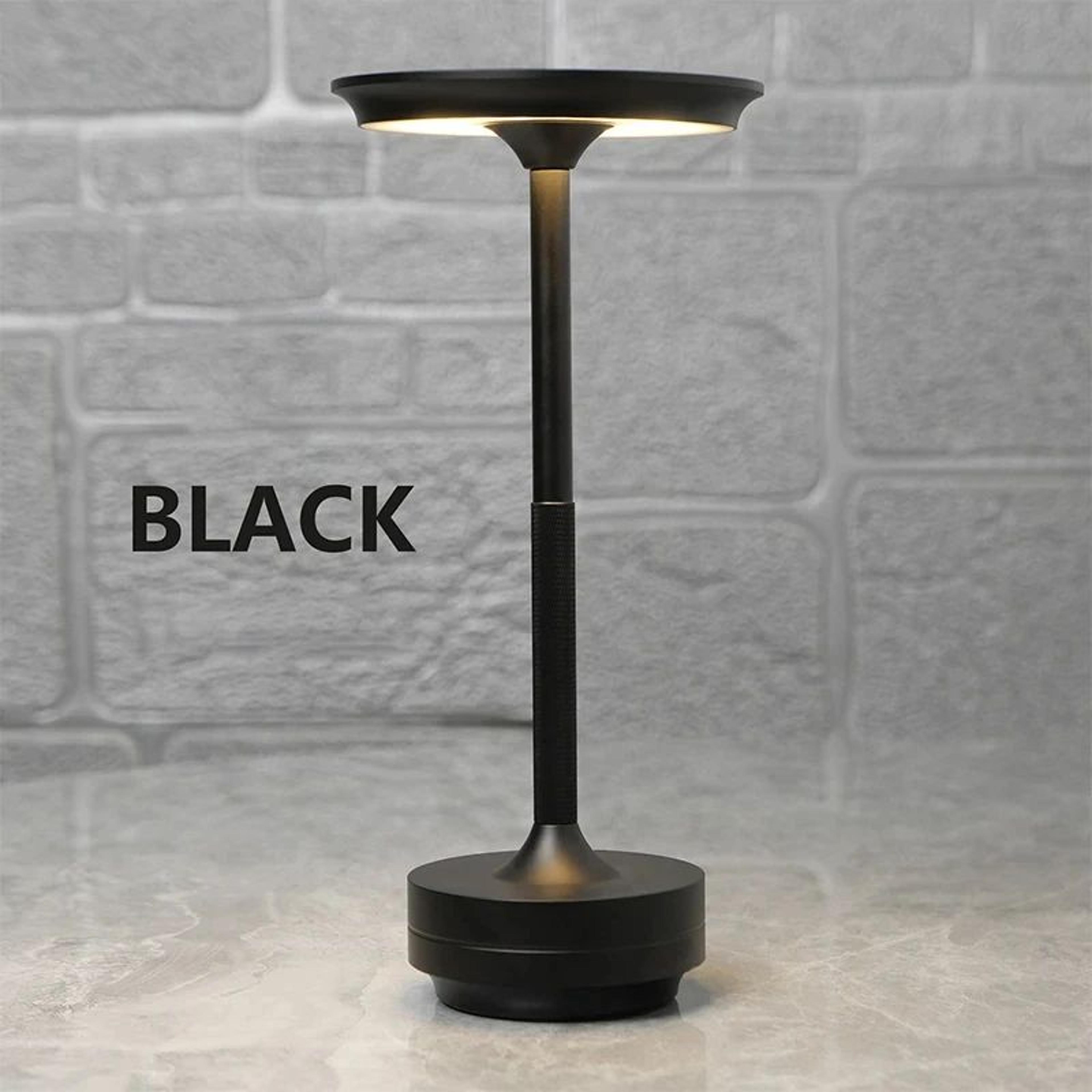 Retro Rechargeable LED Table Lamp With Touch Control And Dimming 6