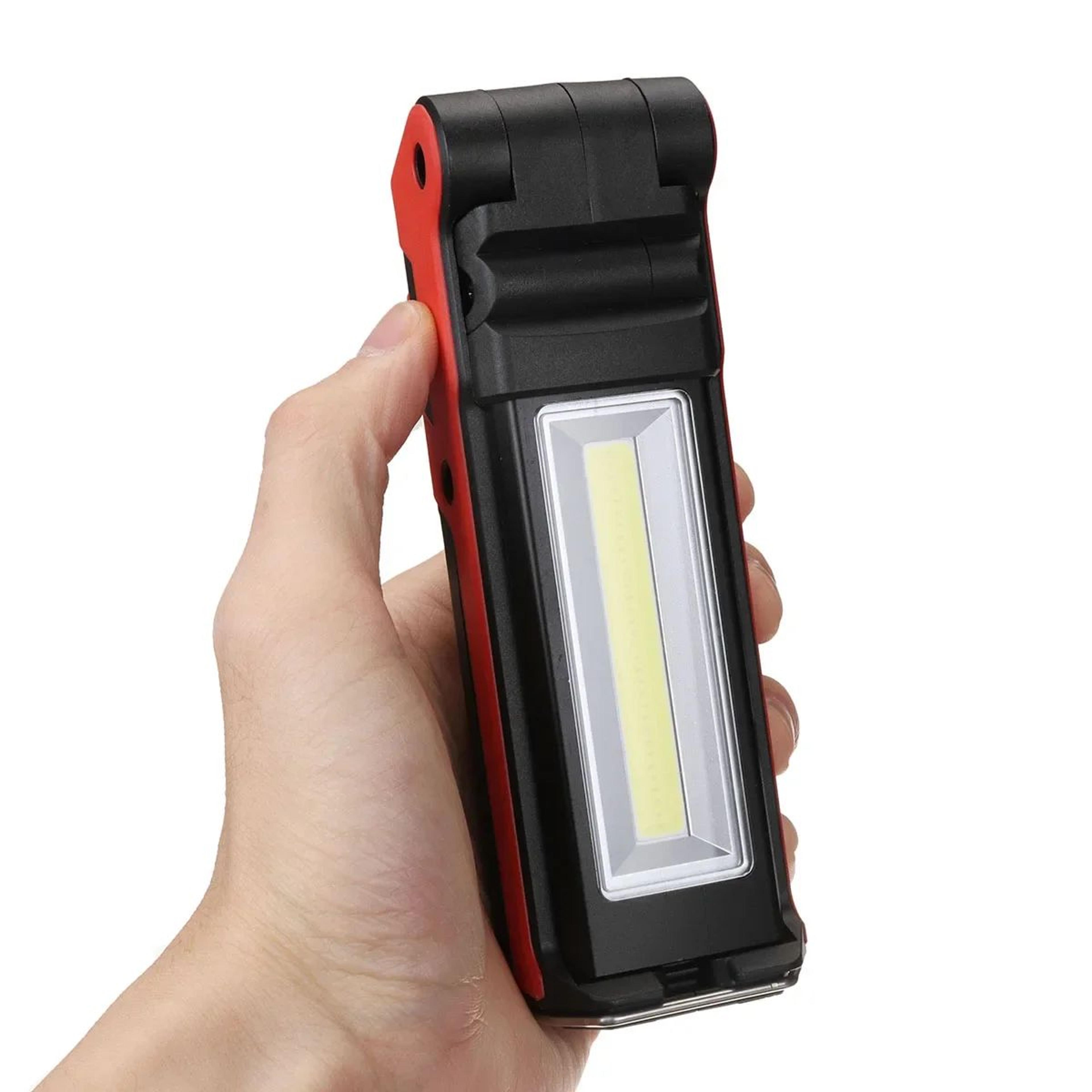 Rechargeable COB LED Work Light With Magnet Hook And Power Bank 9