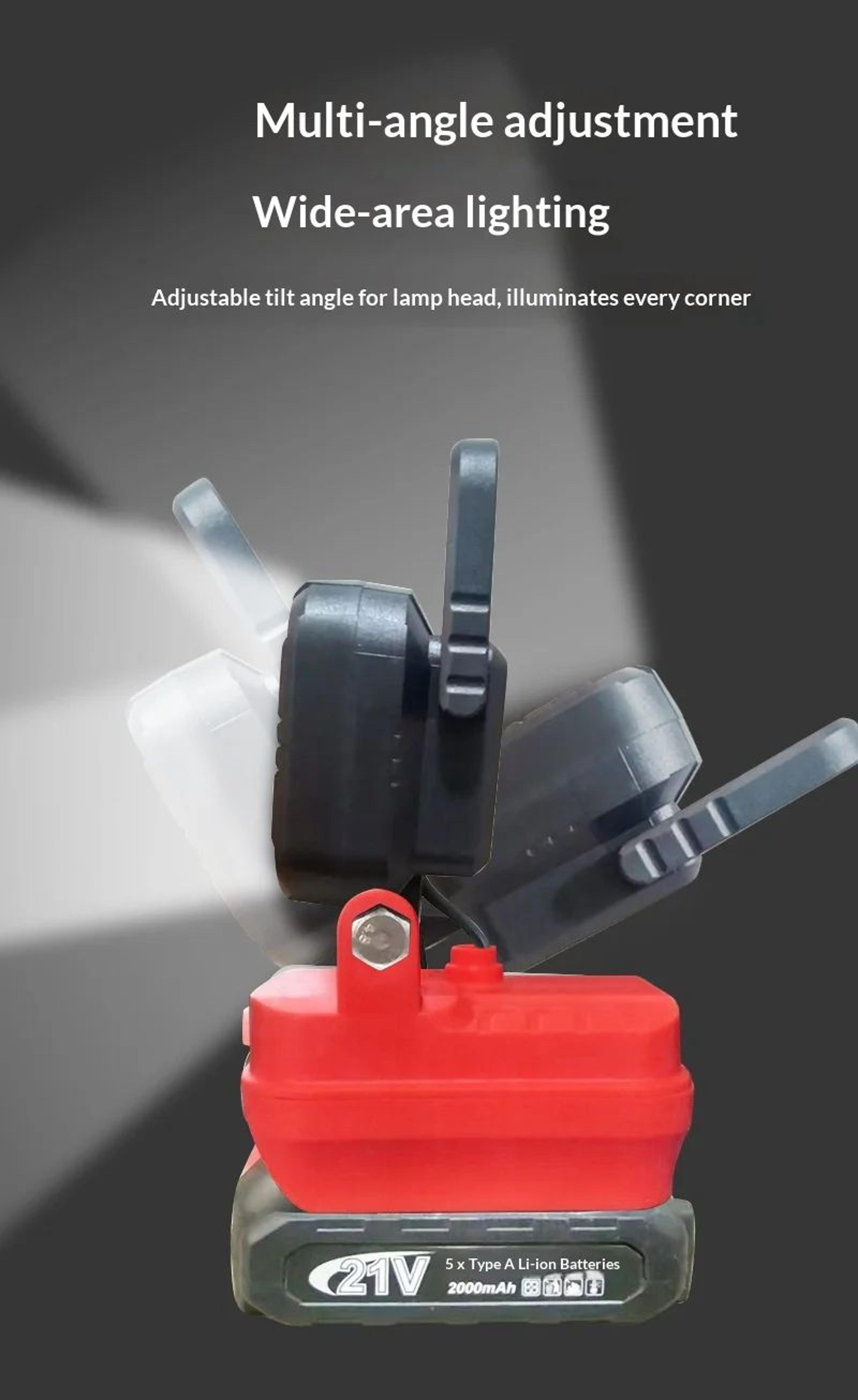 Portable Handheld Lithium Ion Work Light For Automotive Repair 4