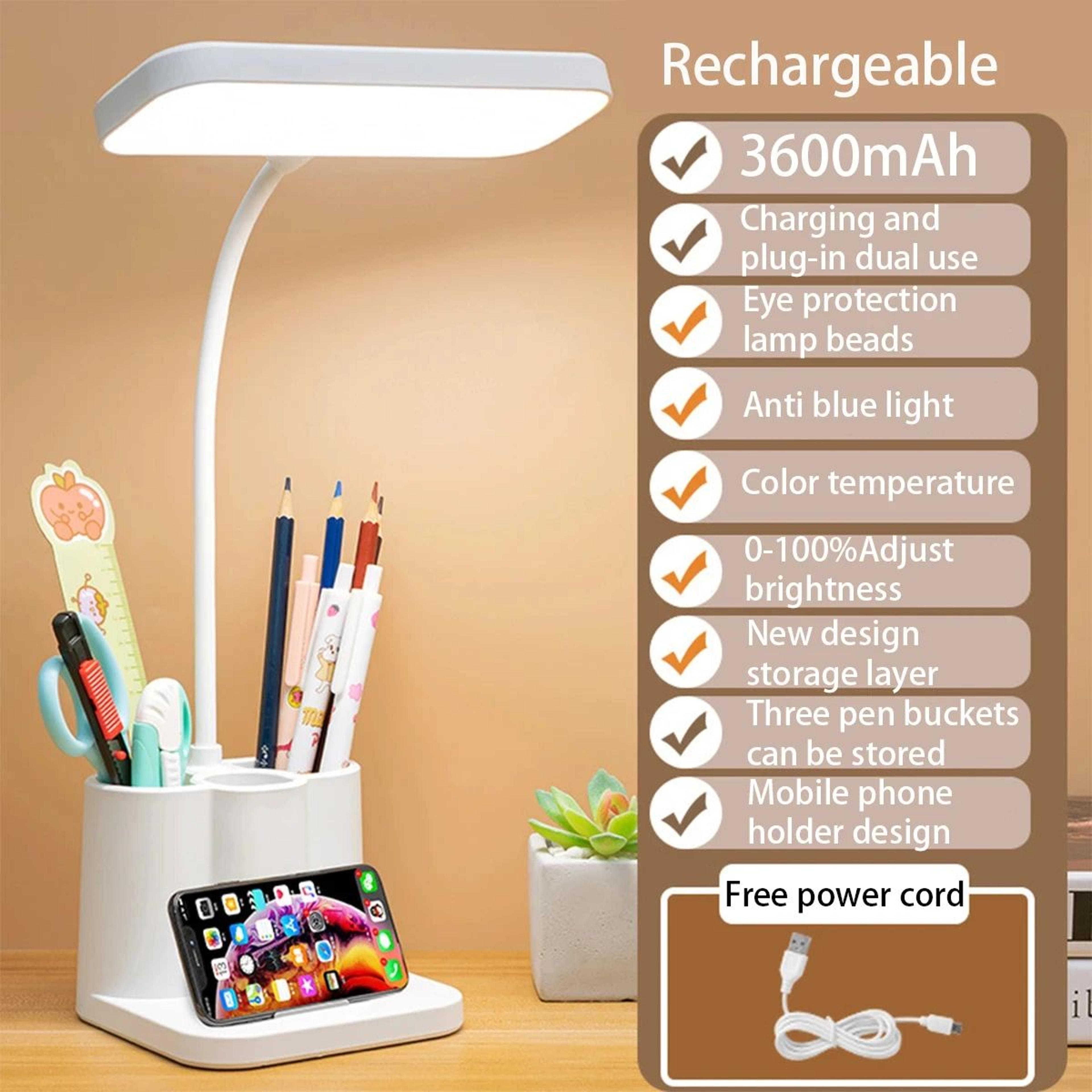 Compact USB Powered LED Desk Lamp For Study And Bedside Reading 6