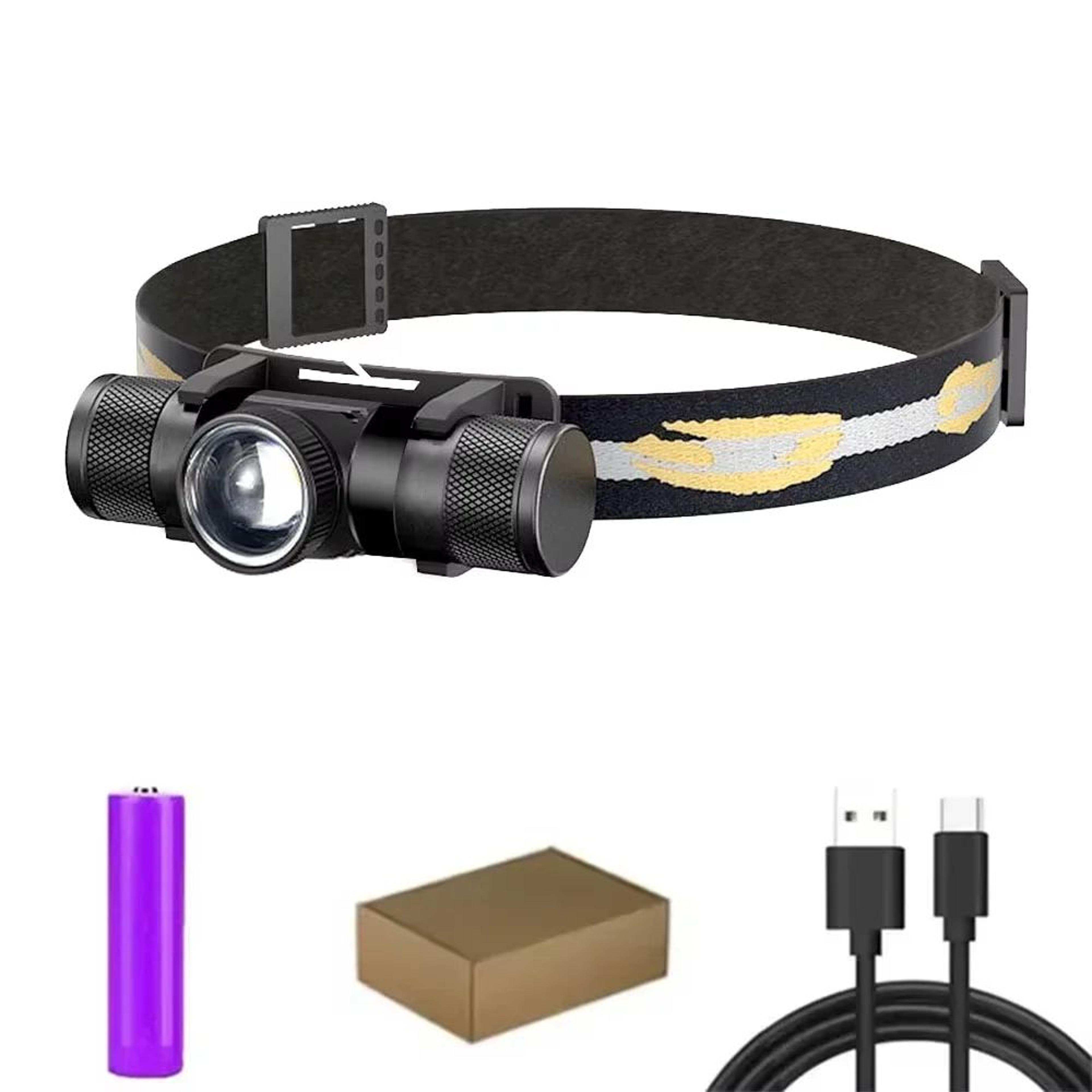 USB Type C Rechargeable LED Headlamp For Camping And Outdoor Use 7