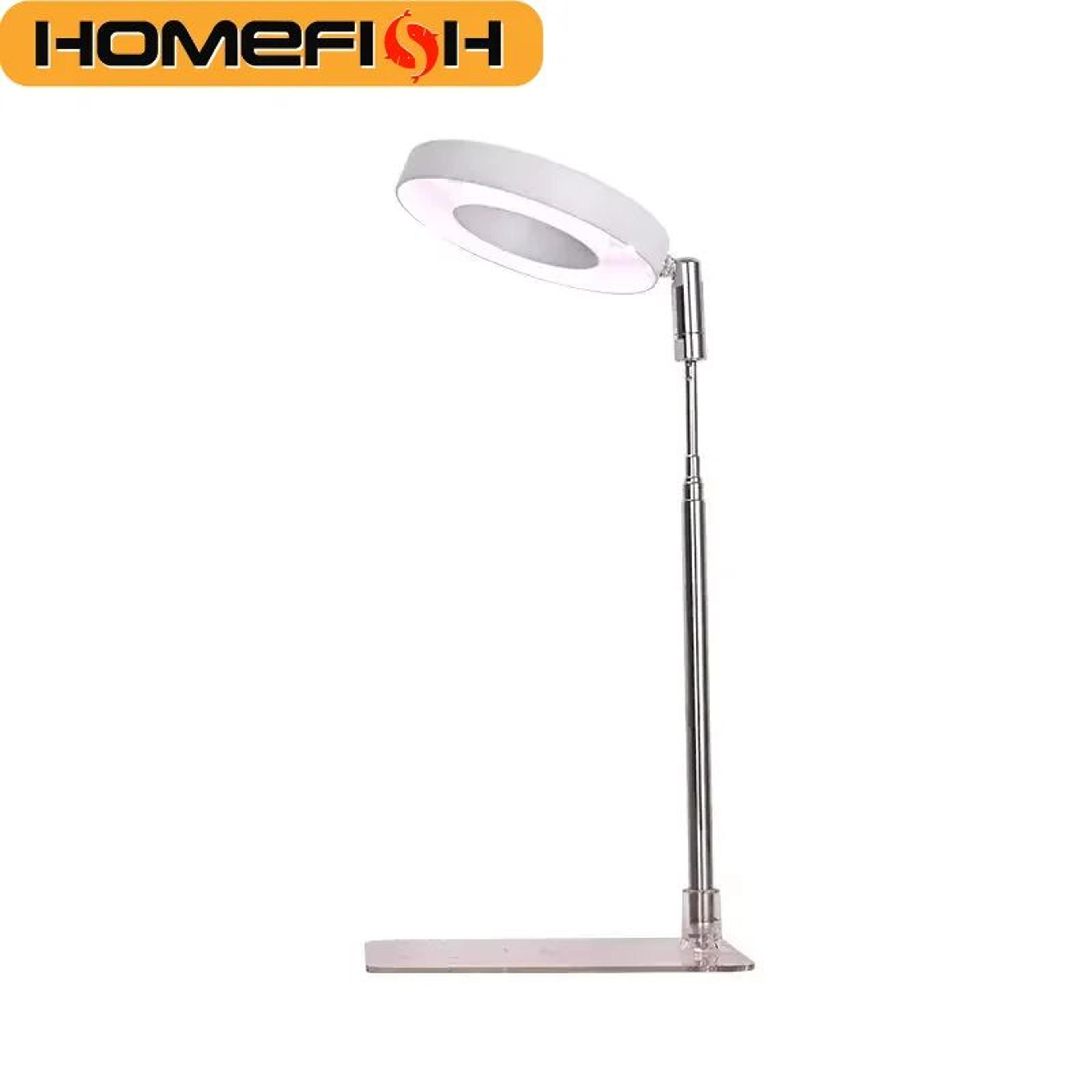 HOMEFISH Full Spectrum LED Grow Light With Telescopic Stand And Dimming 1