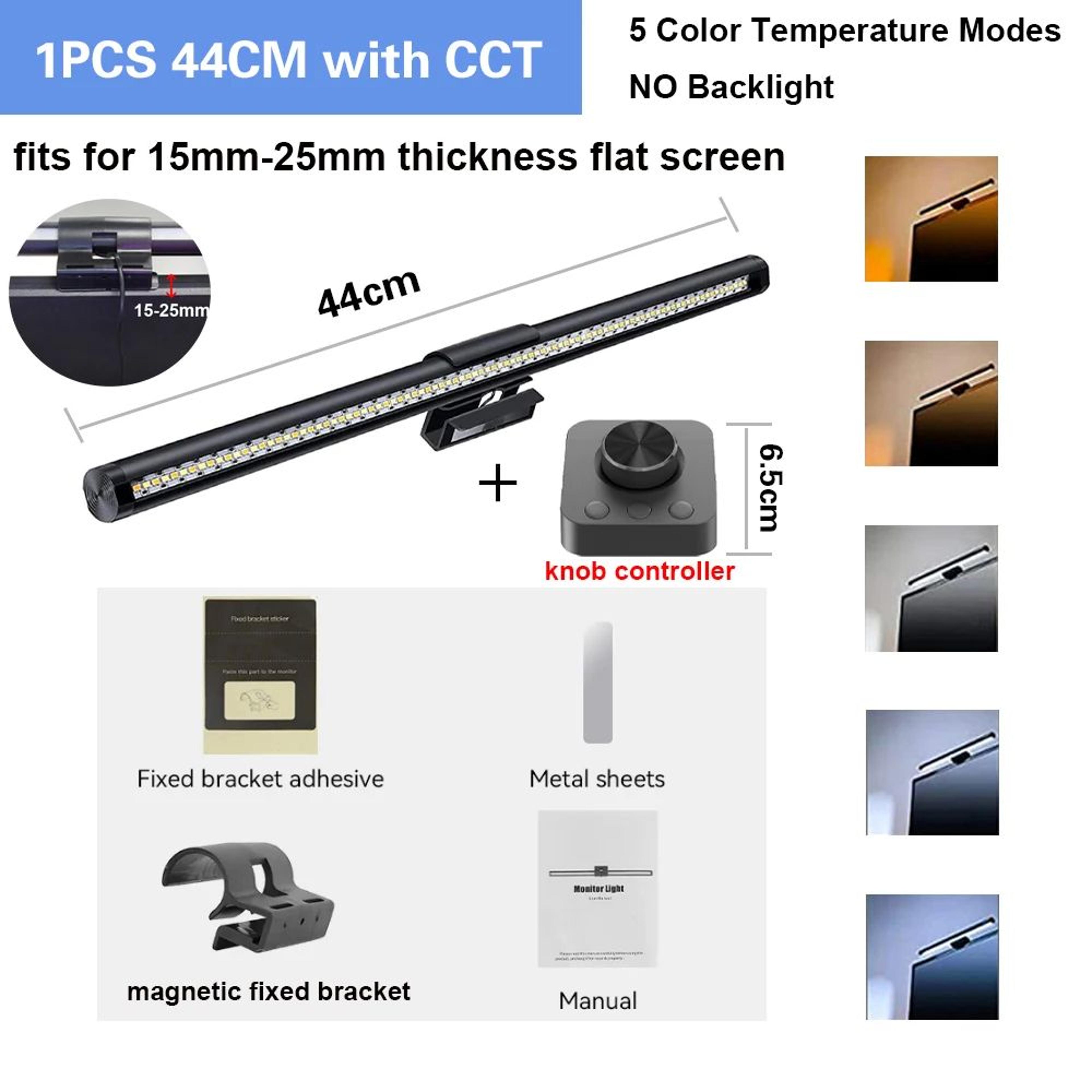 Wiscolor USB LED Monitor Light Bar With Remote Control And Stepless Dimming 14