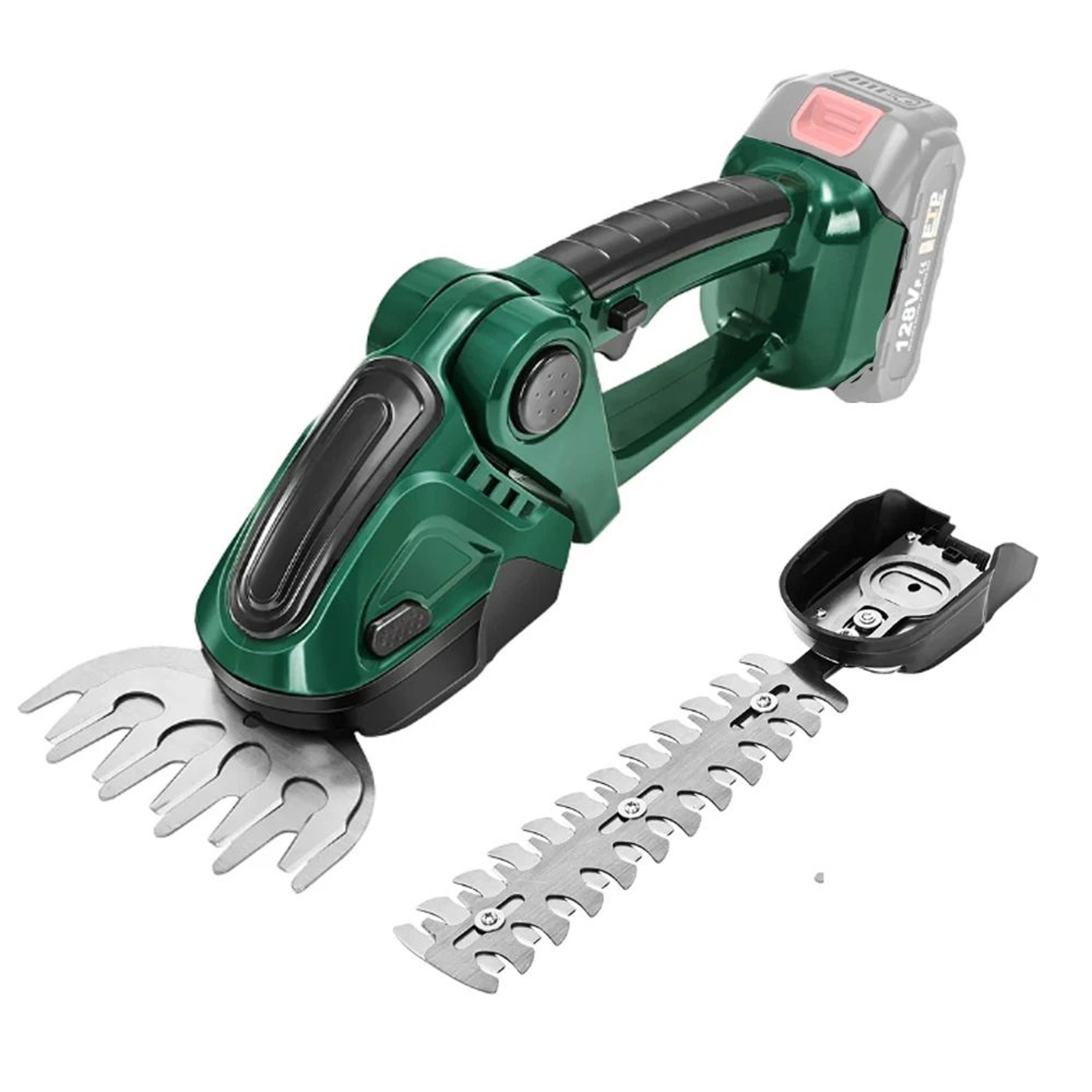 2 In 1 Cordless Electric Hedge Trimmer For Shrubs And Grass 6