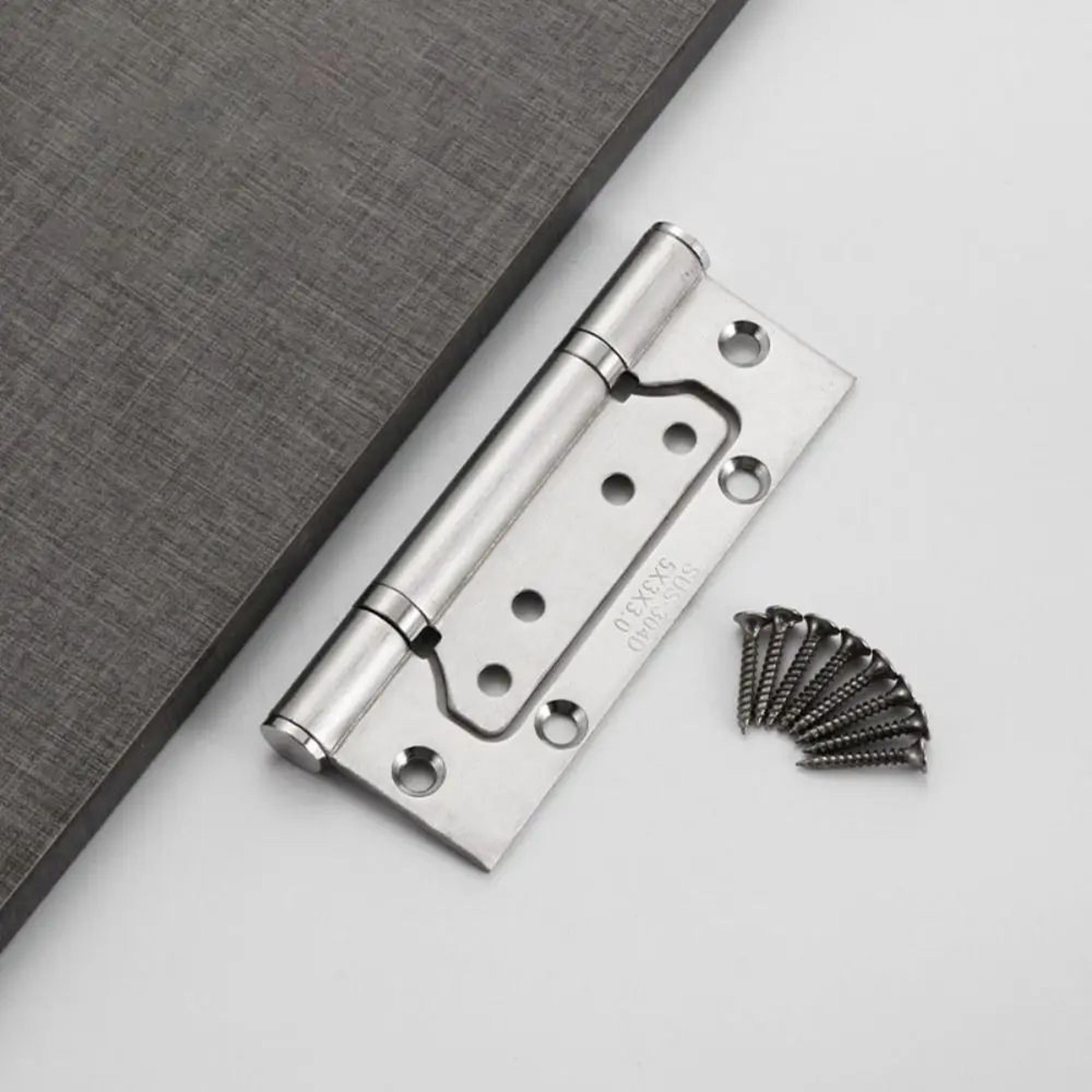 6 Piece 4 Inch Stainless Steel Door Hinges For Bedroom And Bathroom 2