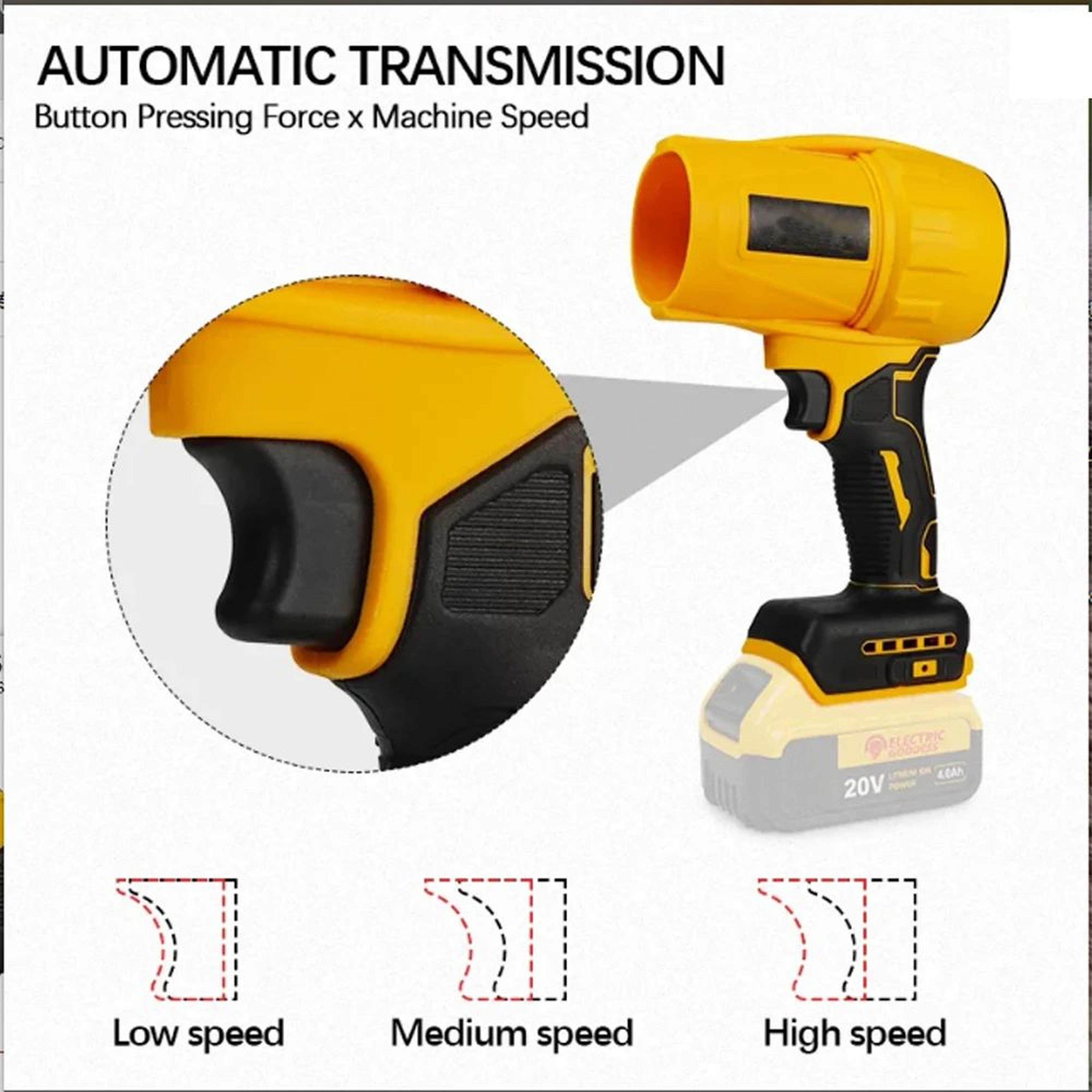 Cordless Turbo Jet Air Blower For Car Drying And Workshop Cleaning 4