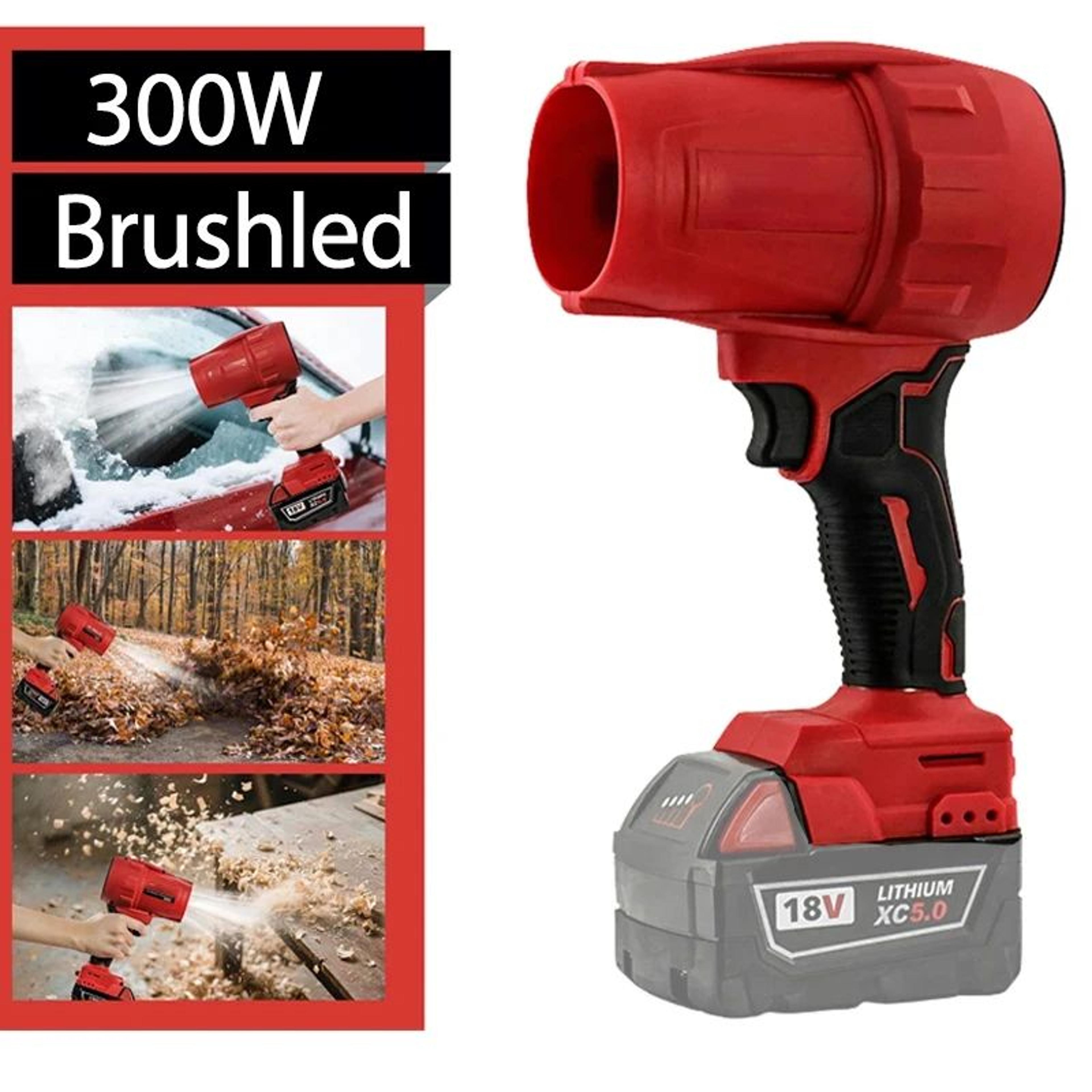 cordless turbo jet air blower for car drying and workshop cleaning