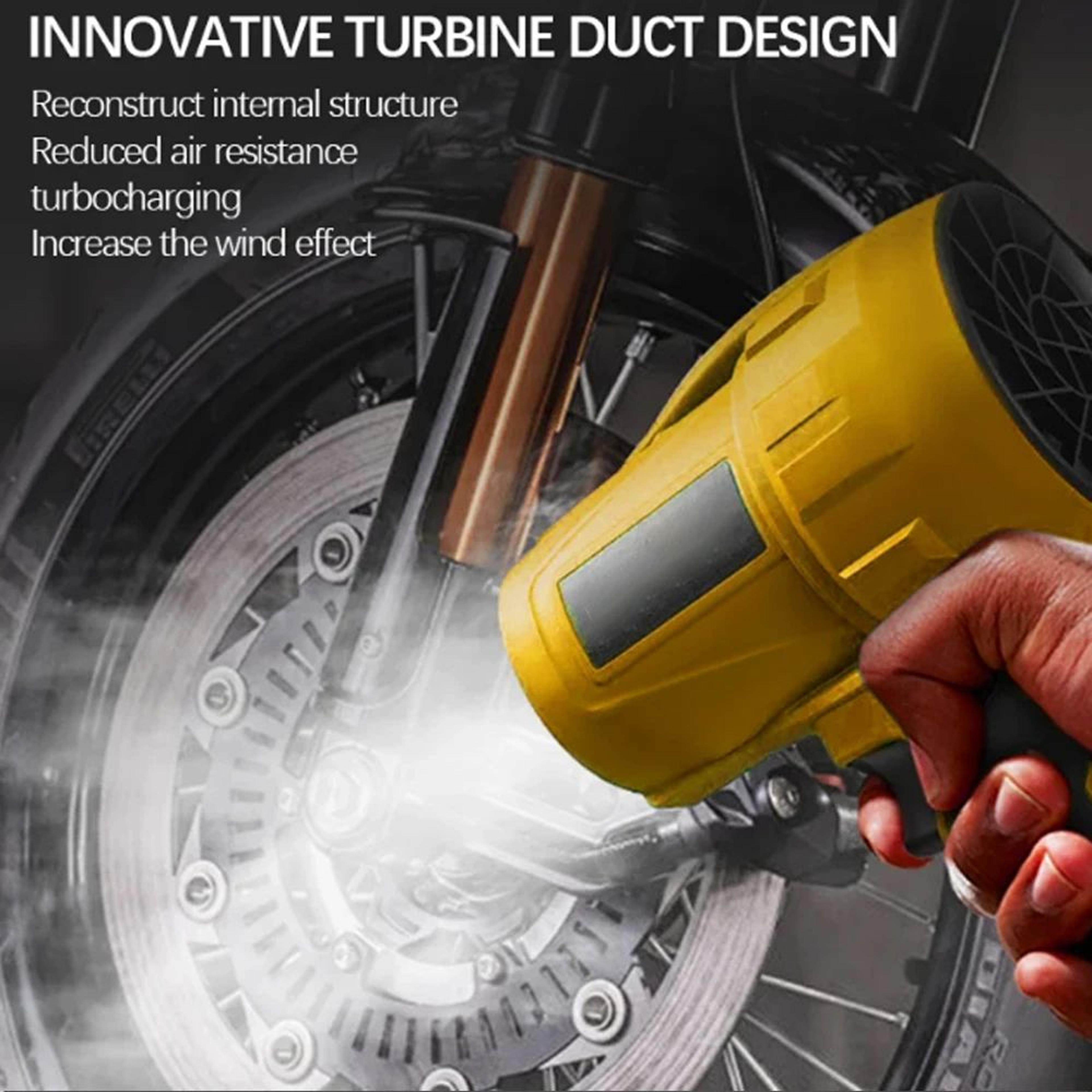 Cordless Turbo Jet Air Blower For Car Drying And Workshop Cleaning 3