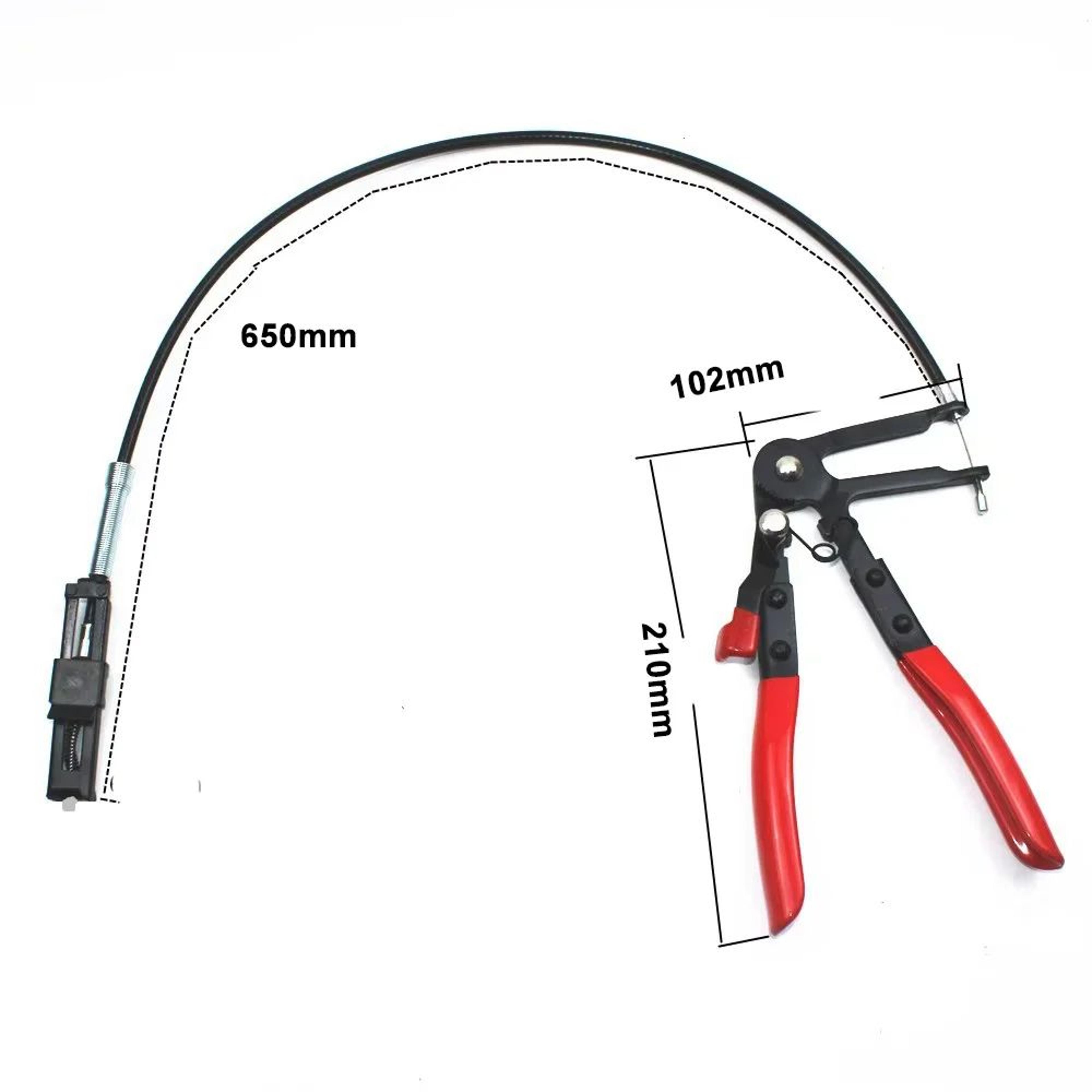 long reach hose clamp pliers for car radiator and coolant hose removal