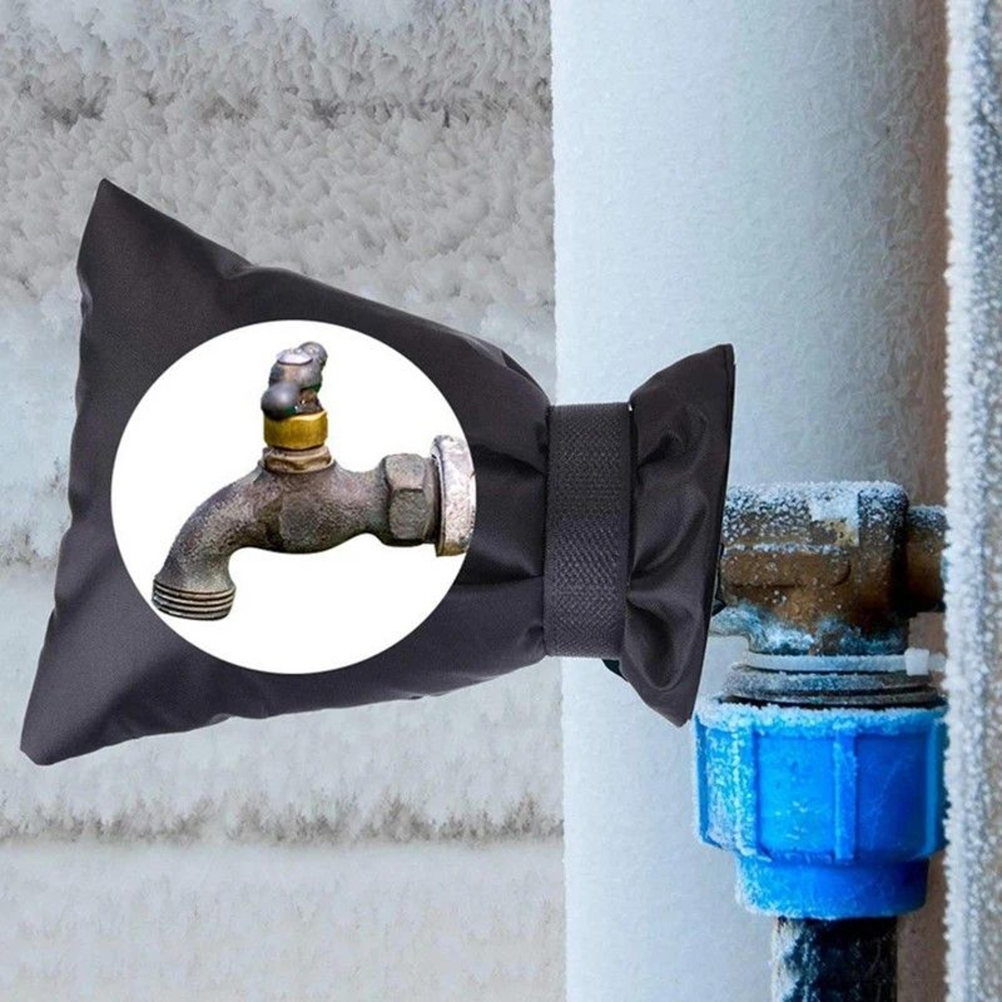 SmartGuard Outdoor Tap Freeze Cover  Premium Hose Bib  Faucet Protection 0