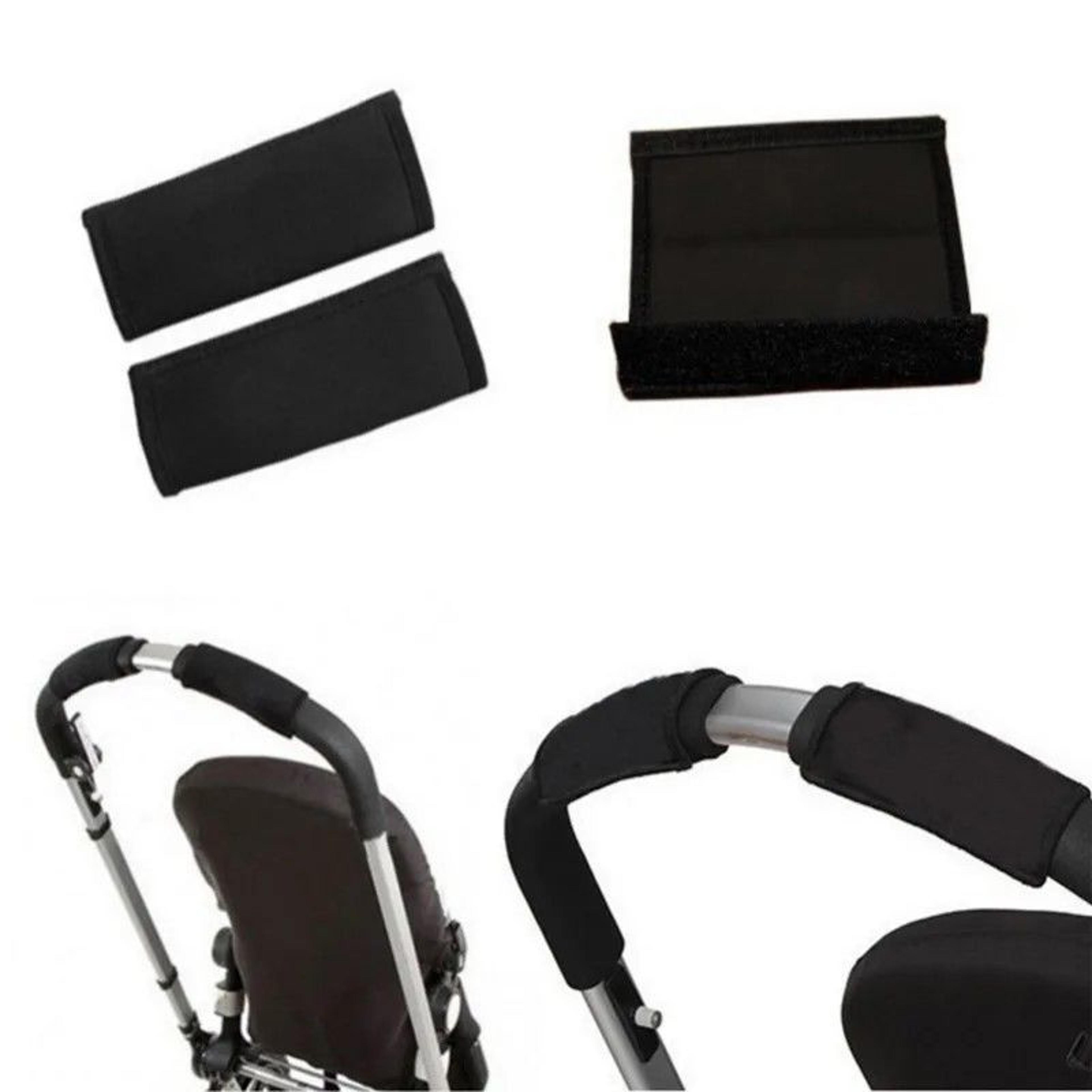 ComfortGuard Oxford Cloth Stroller Bumper Bar Cover 2Pack 3