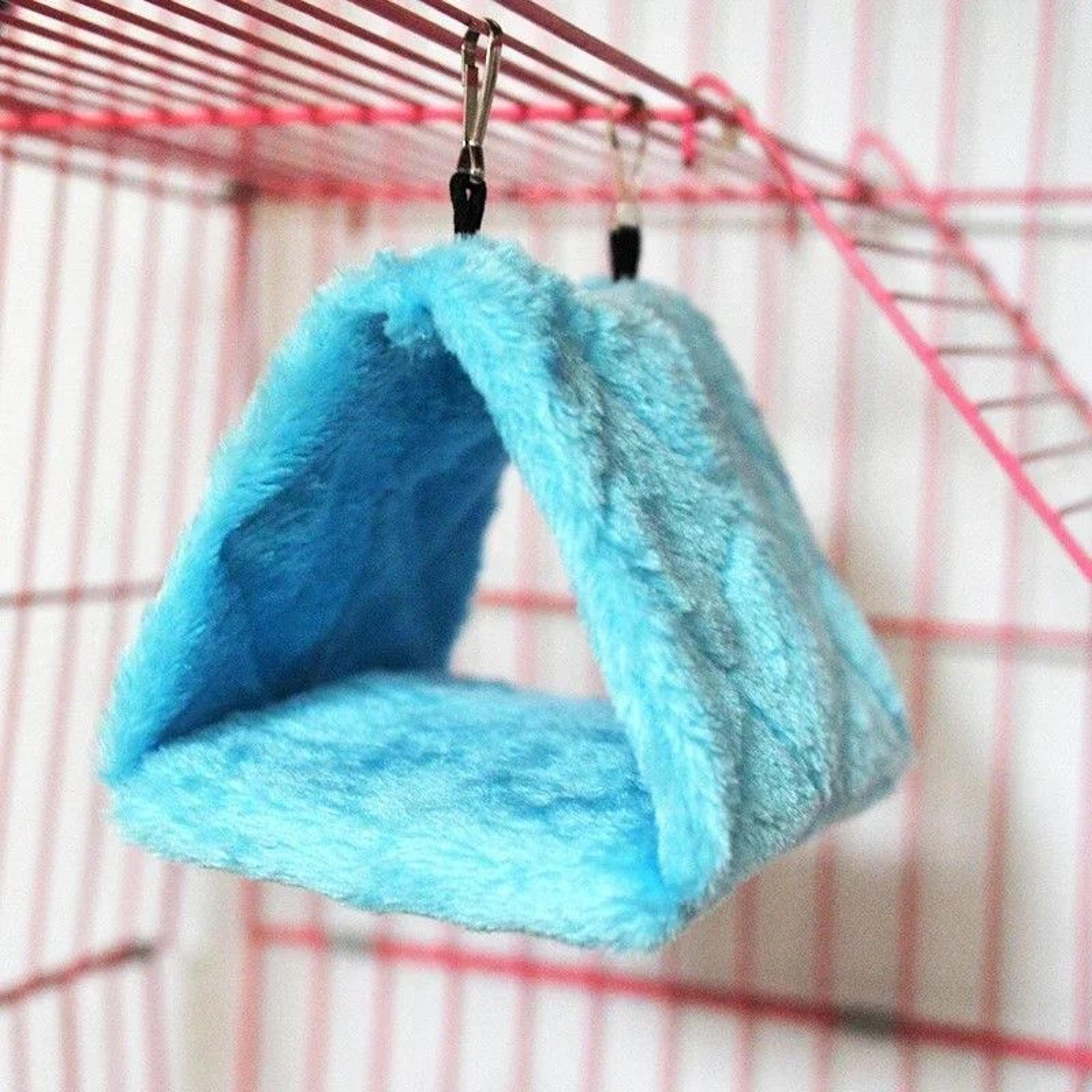 cozyhover bird hammock tent & sleeping hut for cage – warm parrot bed & nest retreat