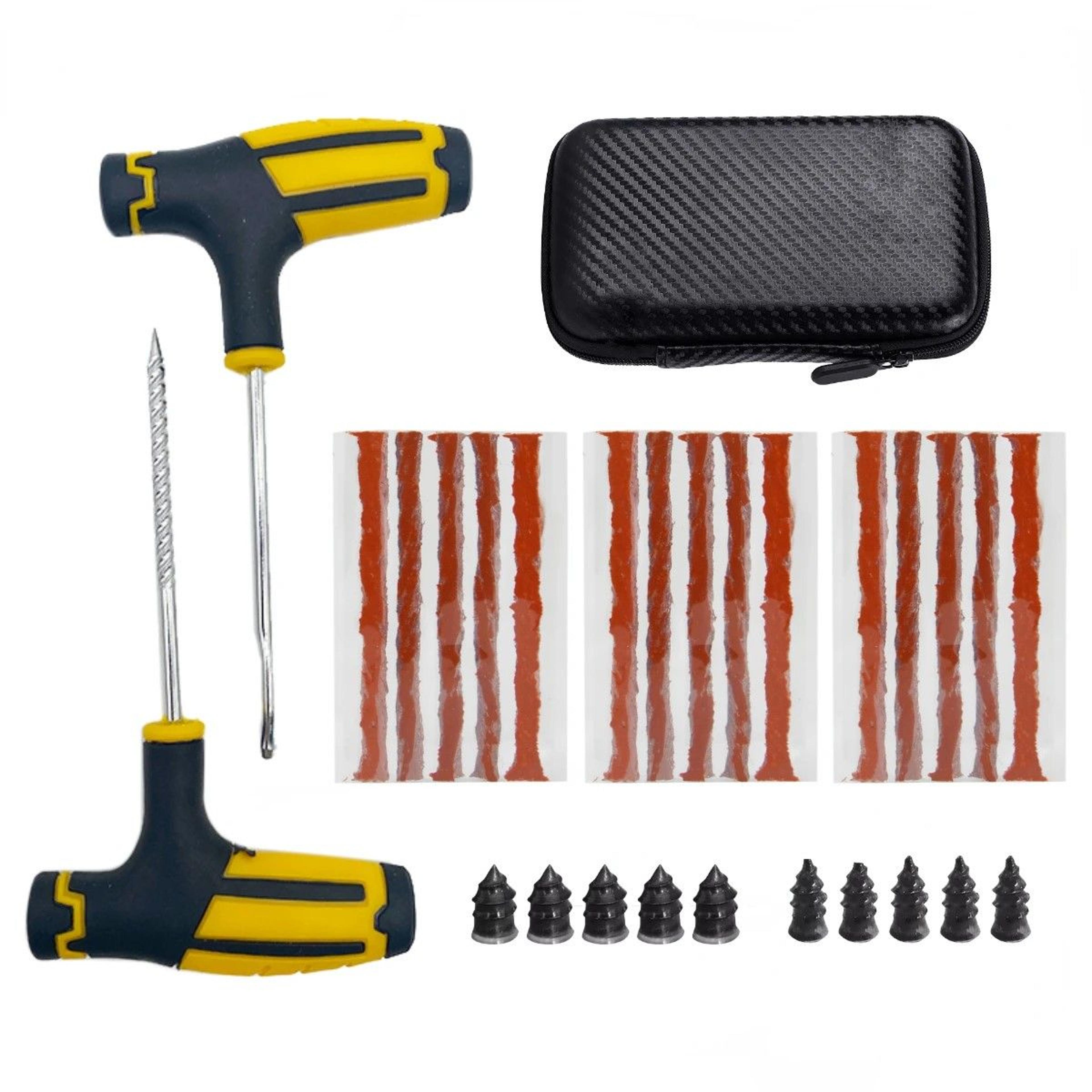 RapidRoad Tire Rescue Kit  Complete Car Puncture Repair Set 1