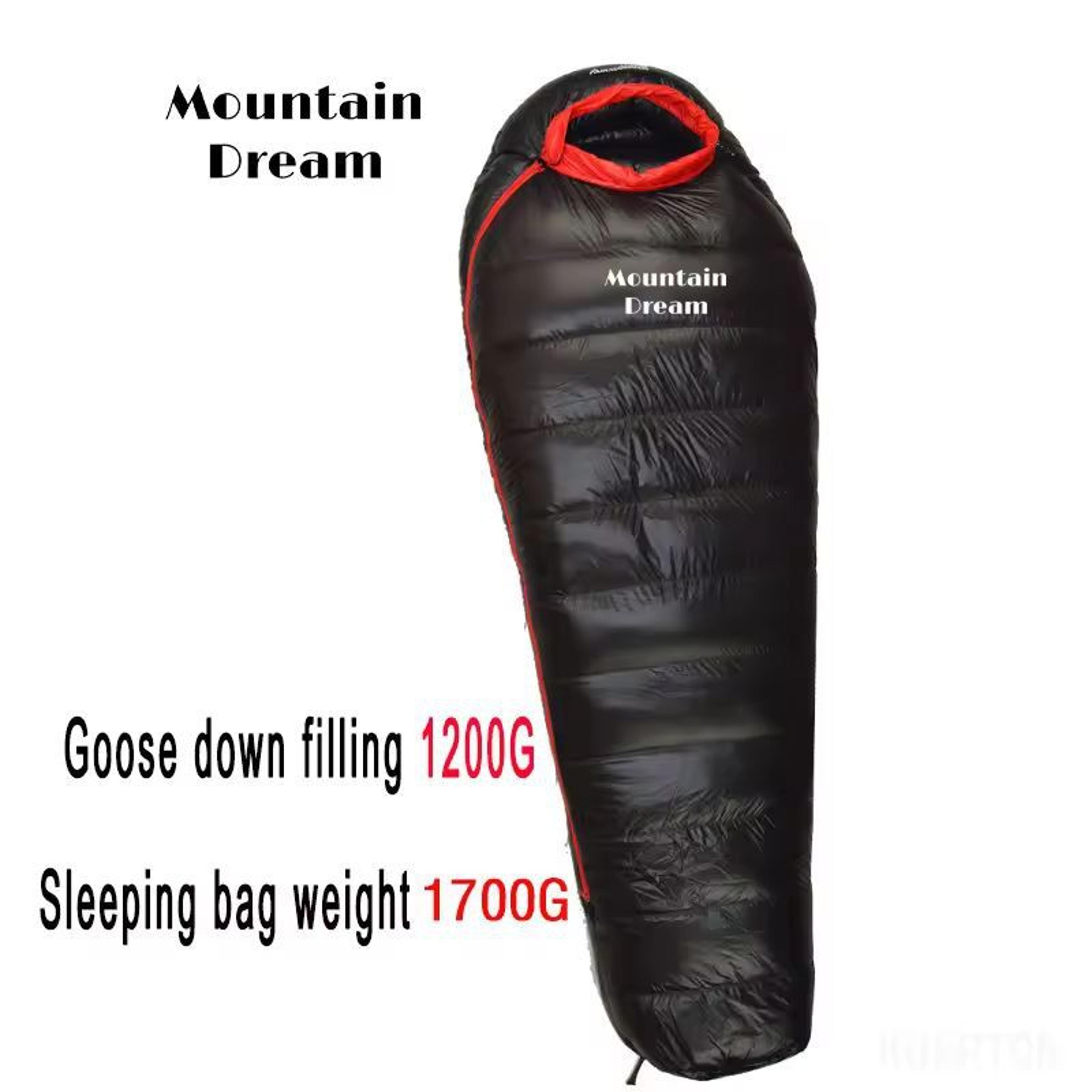 Arctic Peak DownFilled Mummy Sleeping Bag  Adult Winter Camp Comfort 23