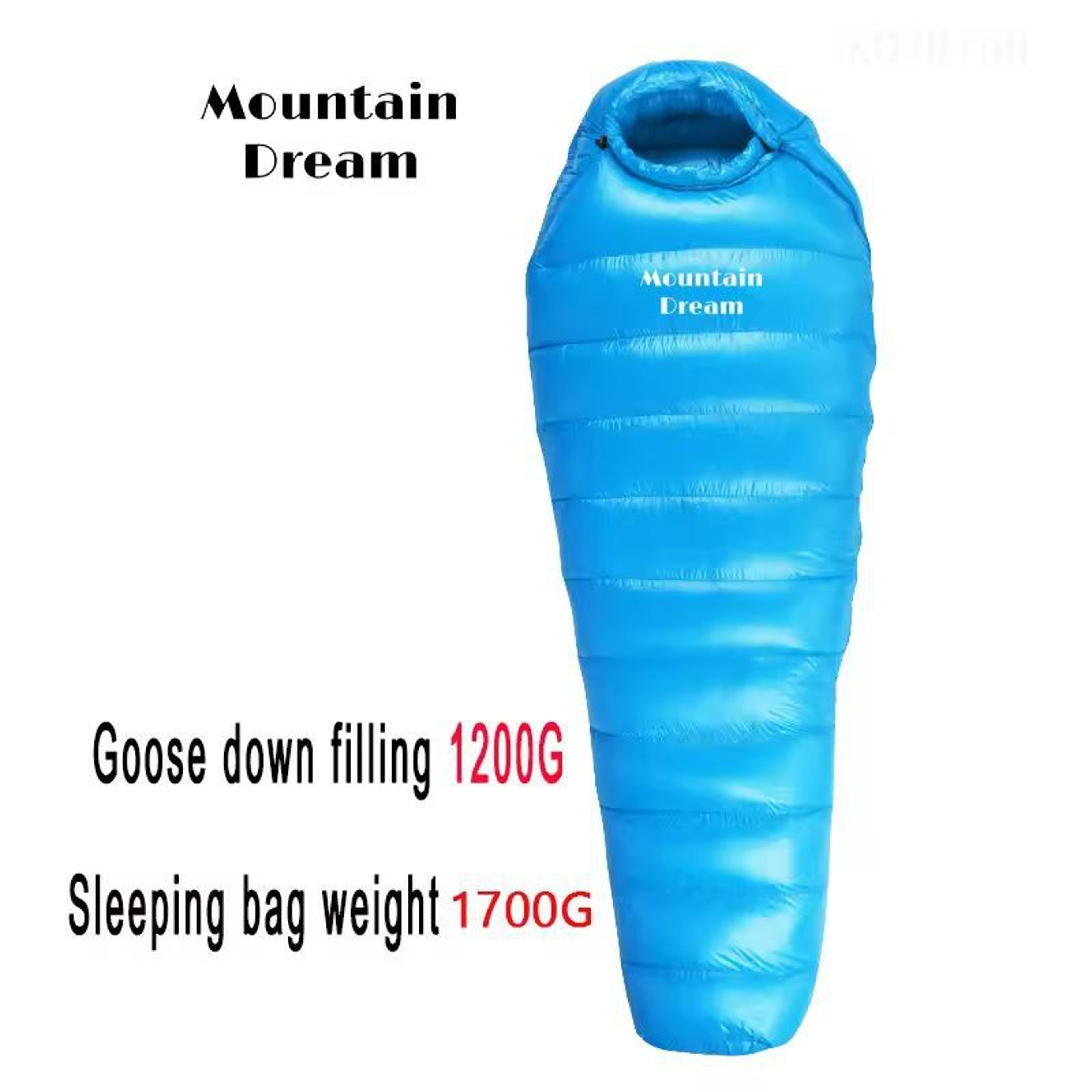 Arctic Peak DownFilled Mummy Sleeping Bag  Adult Winter Camp Comfort 25