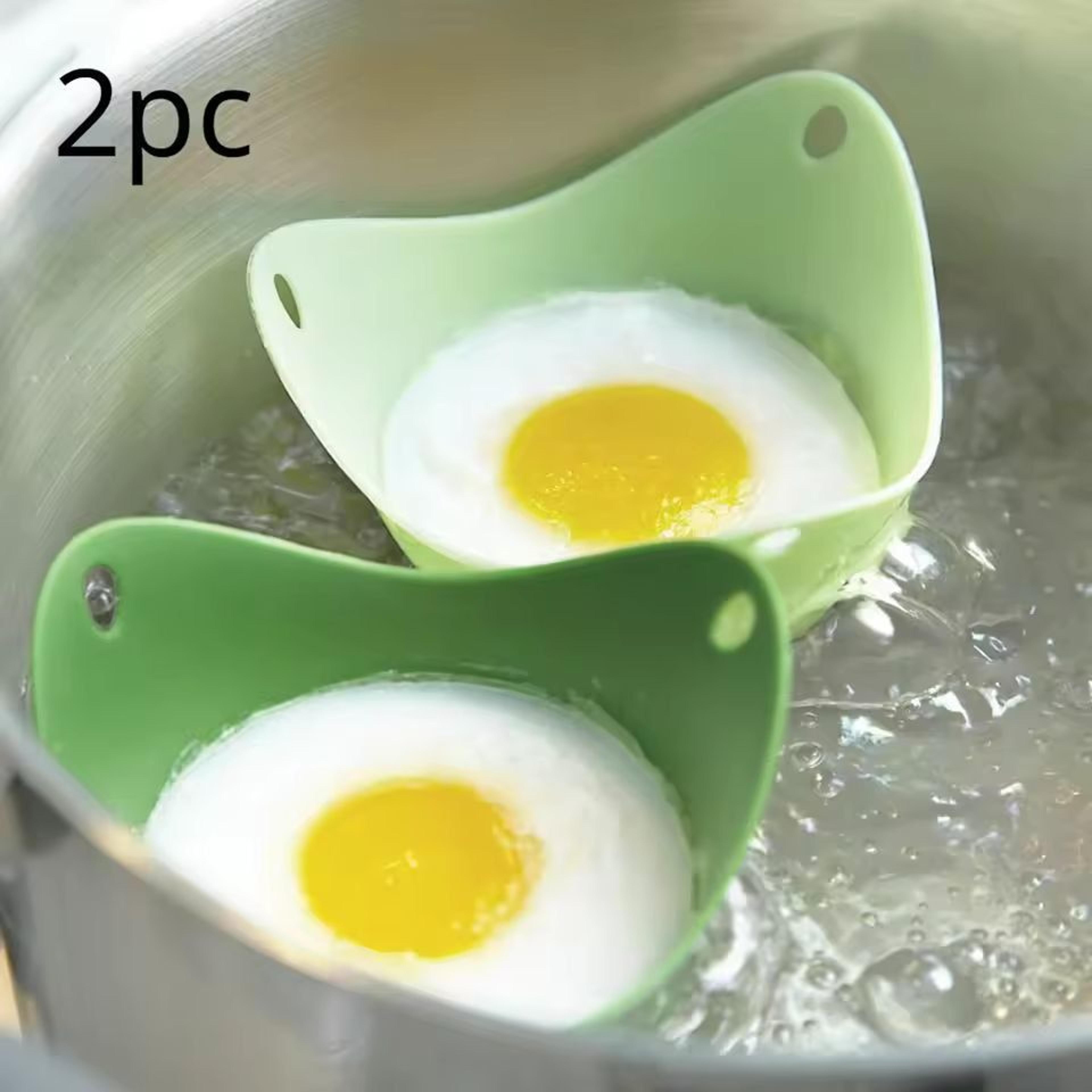 Silicone Egg Poacher Moulds  Set Of 124 For Easy Kitchen Egg Poaching  Cooking Tool 2